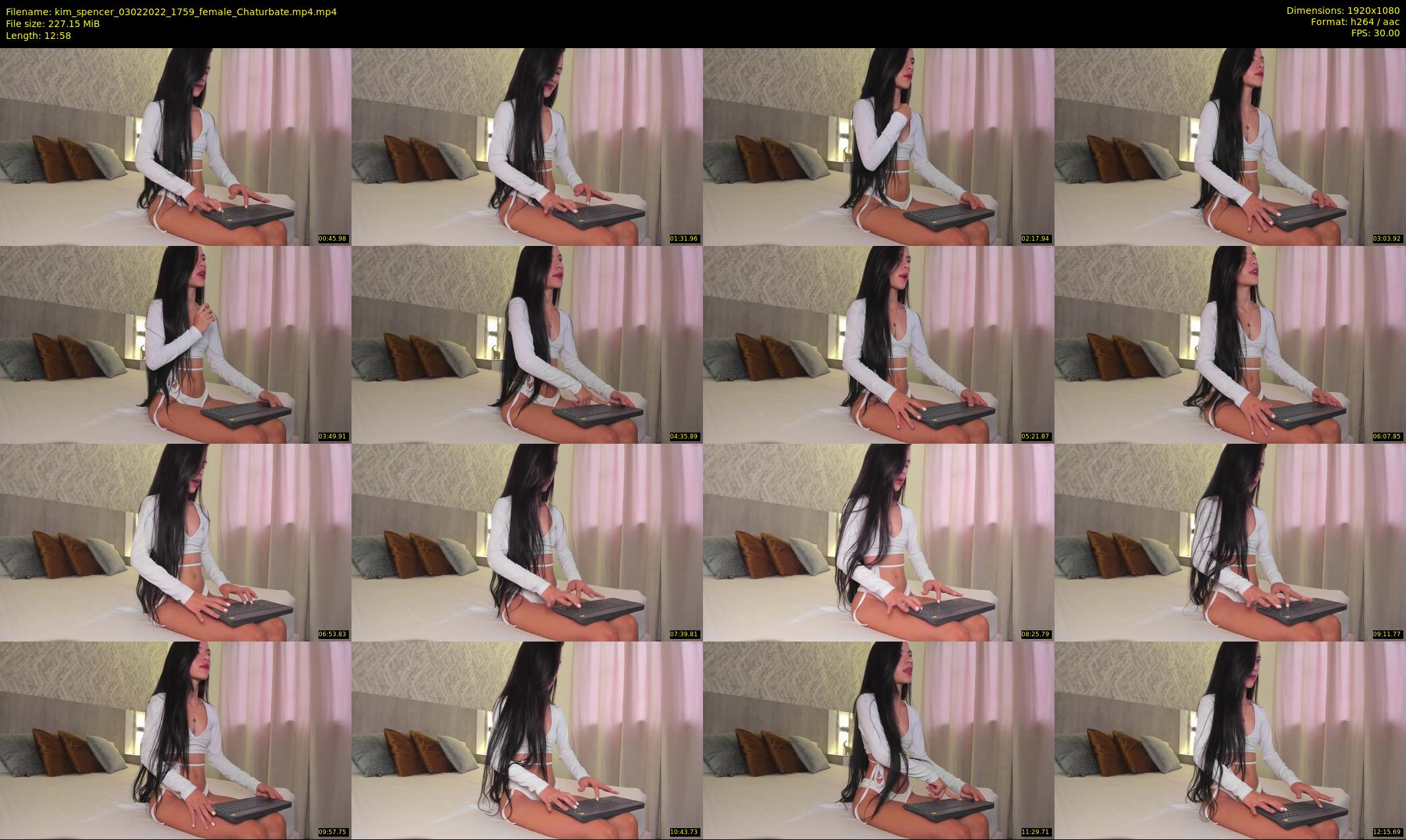 kim_spencer — 13 minute Chaturbate female cam show recording, 1080p, Feb 3, 2022