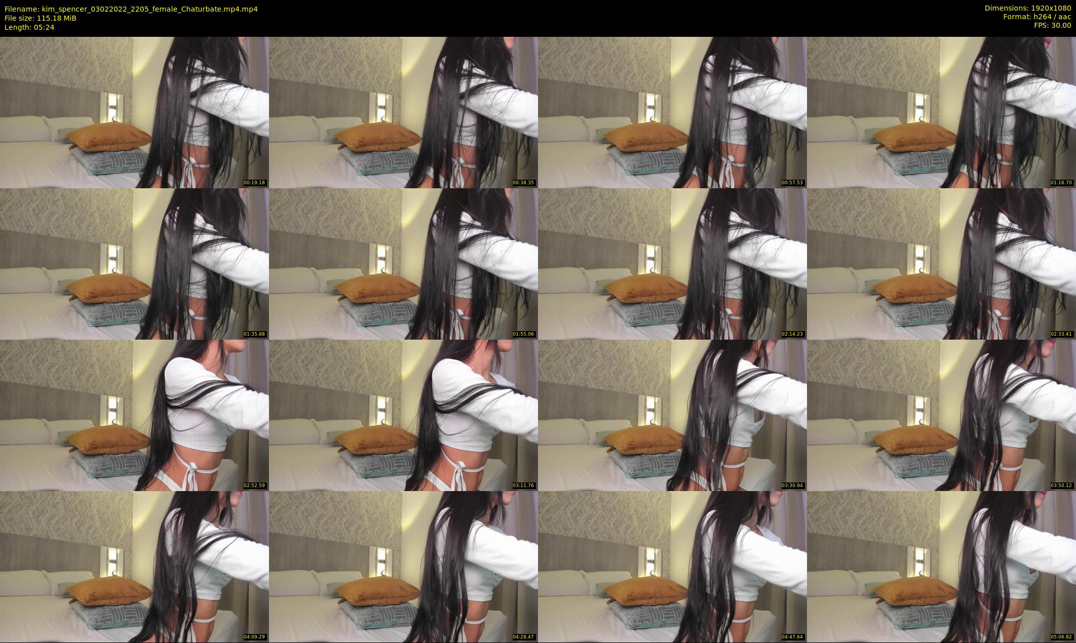 kim_spencer — 6 minute Chaturbate female cam show recording, 1080p, Feb 3, 2022