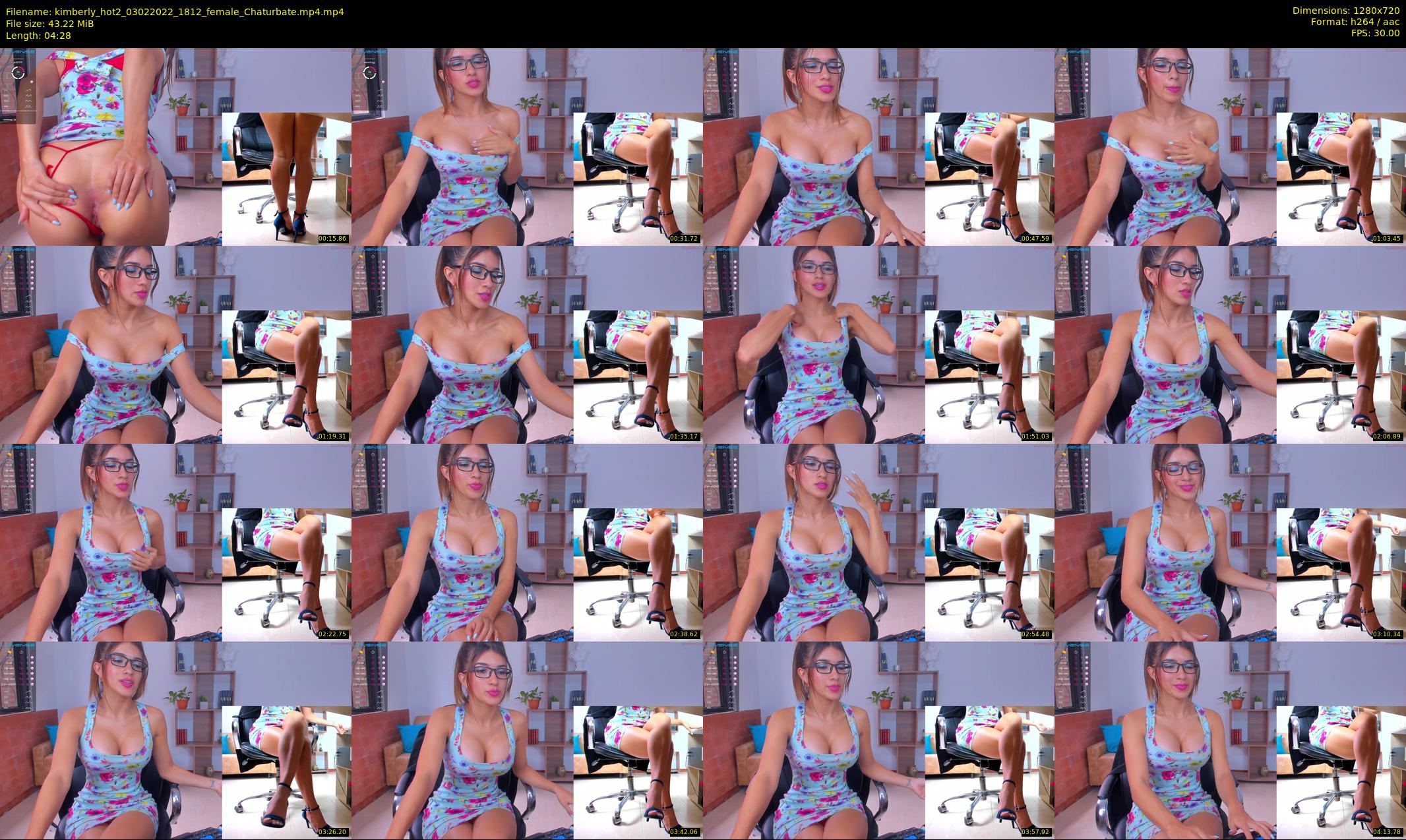 kimberly_hot2 — 5 minute Chaturbate female cam show recording, 720p, Feb 3, 2022