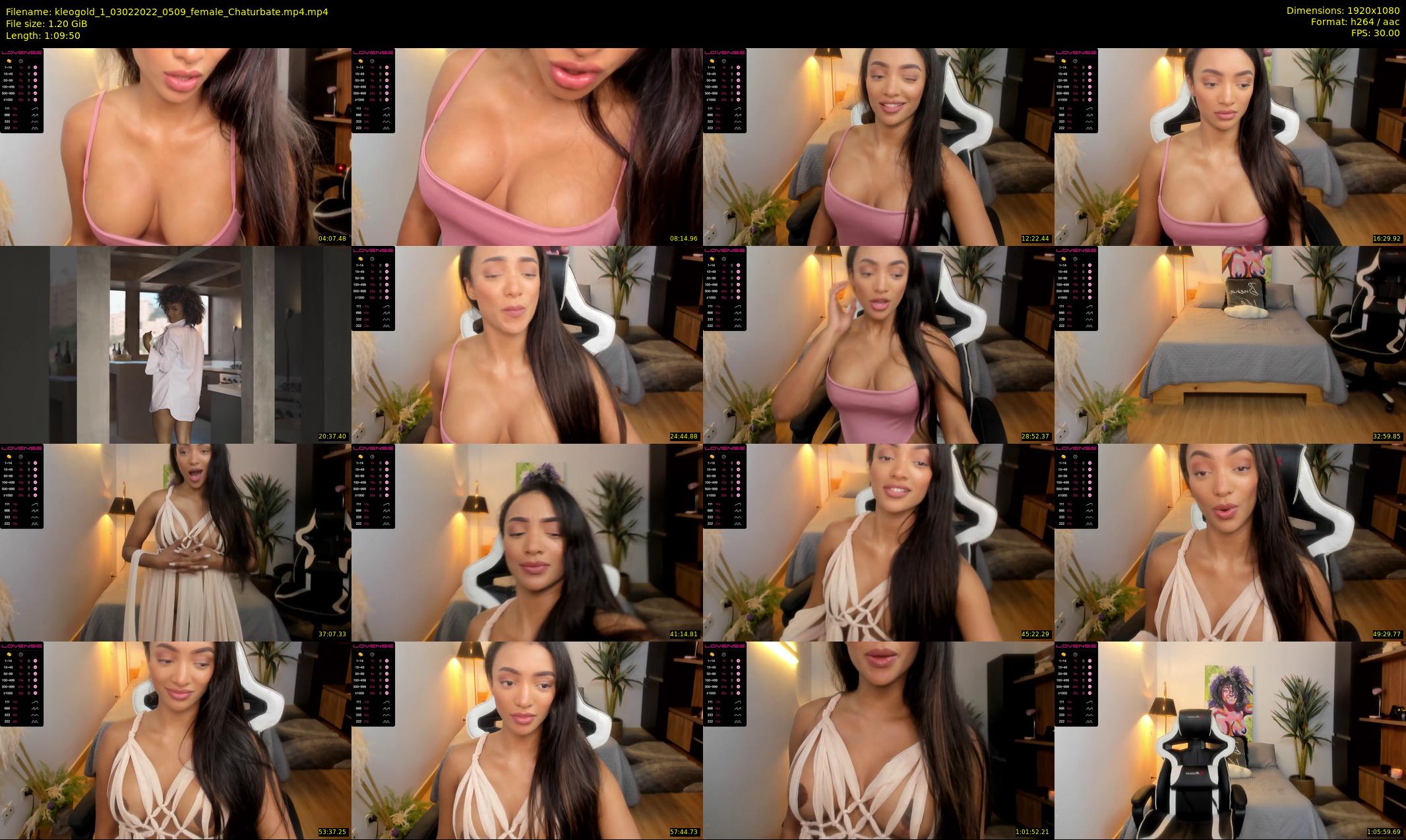 kleogold_1 — 70 minute Chaturbate female cam show recording, 1080p, Feb 3, 2022