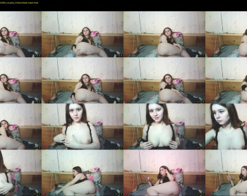 knock1knock — 9 minute Chaturbate couple cam show recording, 720p, Feb 3, 2022