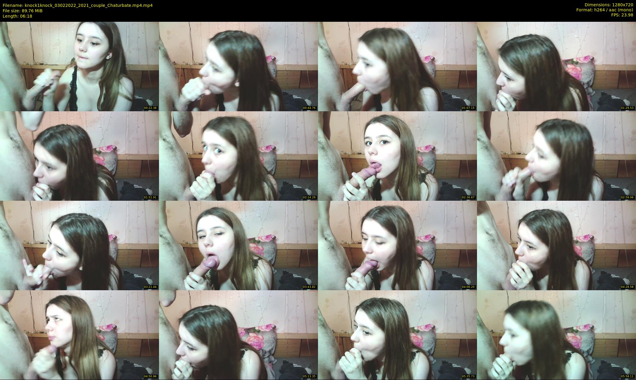 knock1knock — 7 minute Chaturbate couple cam show recording, 720p, Feb 3, 2022