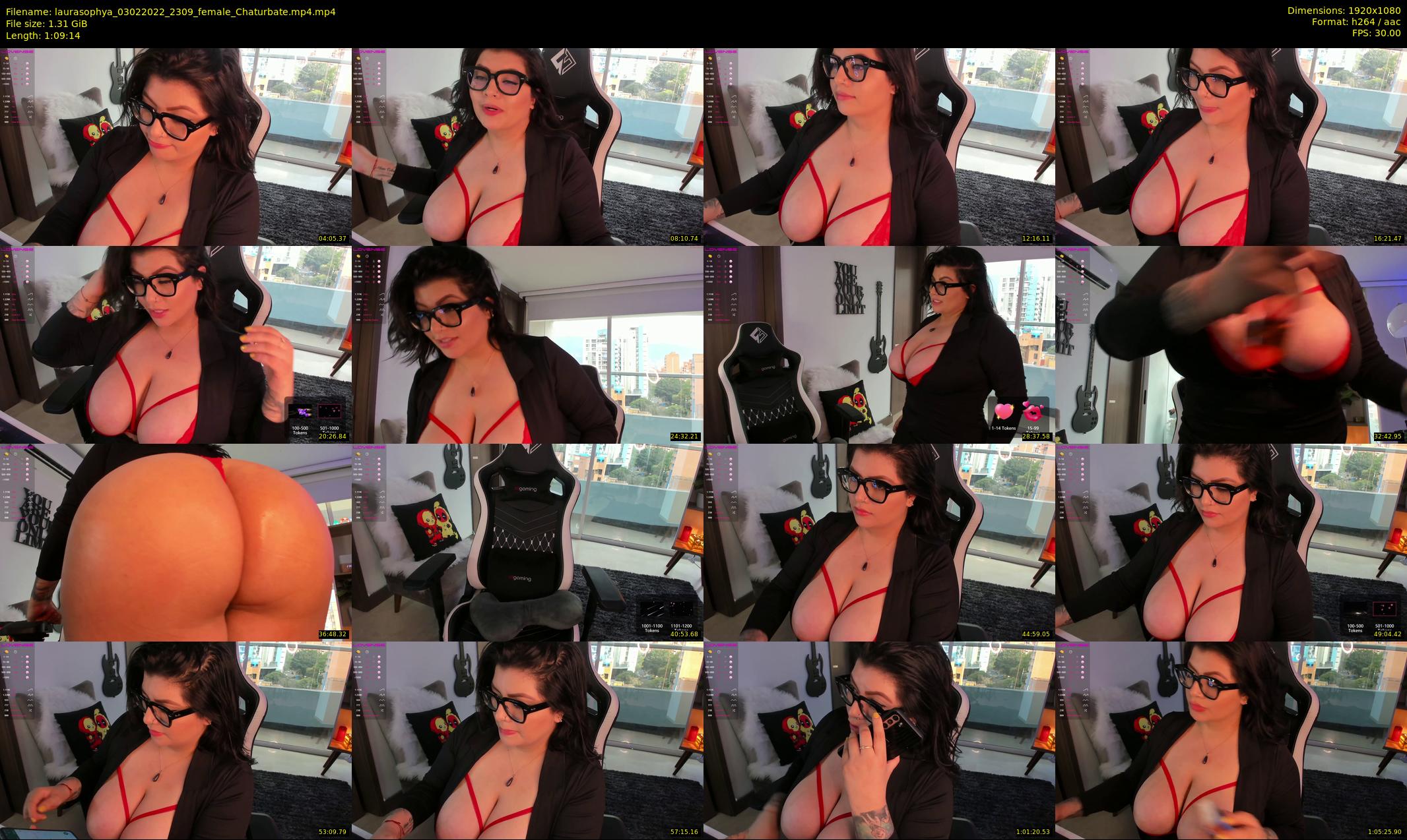 laurasophya — 70 minute Chaturbate female cam show recording, 1080p, Feb 3, 2022