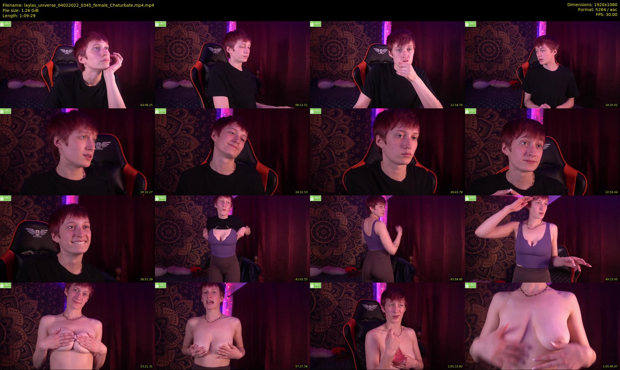 laylas_universe — 70 minute Chaturbate female cam show recording, 1080p, Feb 4, 2022