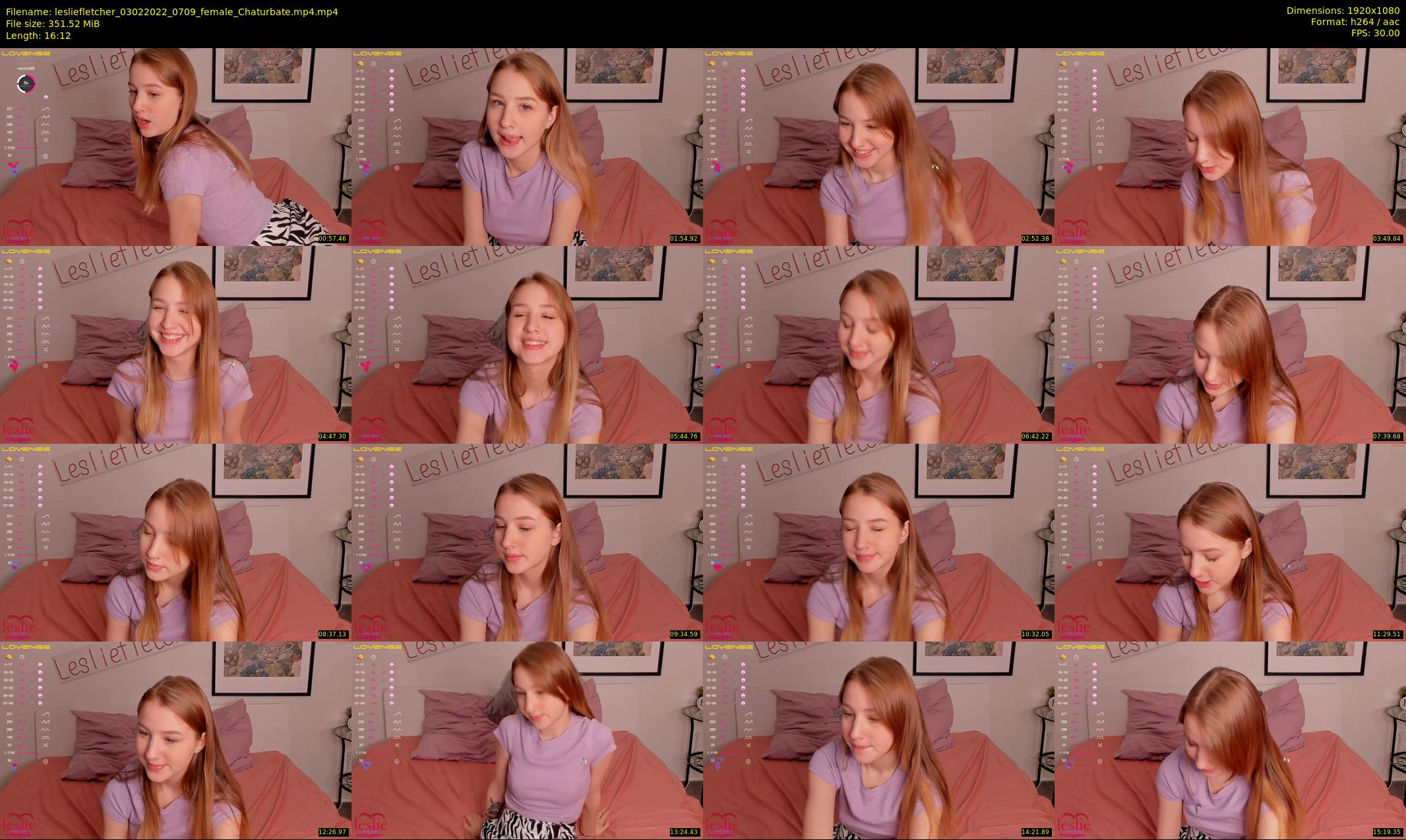 lesliefletcher — 17 minute Chaturbate couple cam show recording, 1080p, Feb 3, 2022