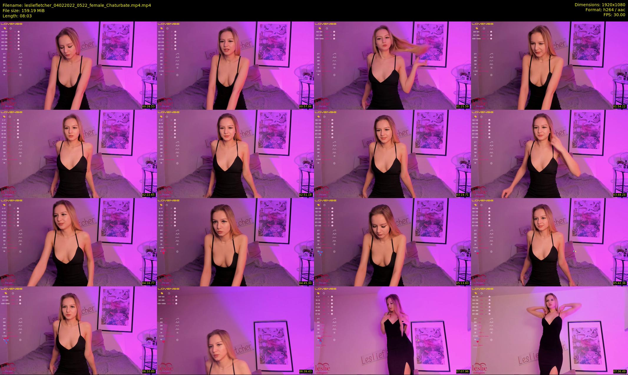 lesliefletcher — 9 minute Chaturbate couple cam show recording, 1080p, Feb 4, 2022