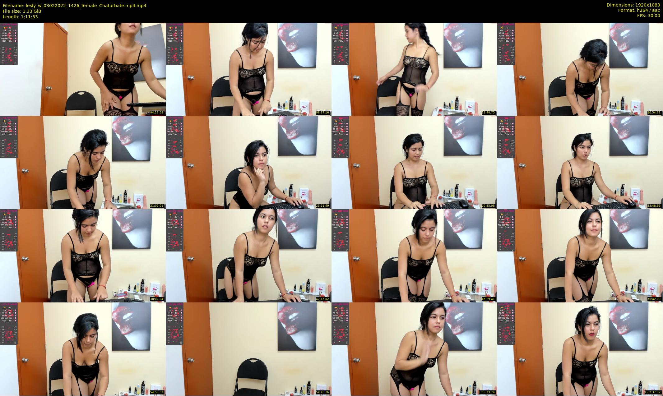 lesly_w — 72 minute Chaturbate female cam show recording, 1080p, Feb 3, 2022