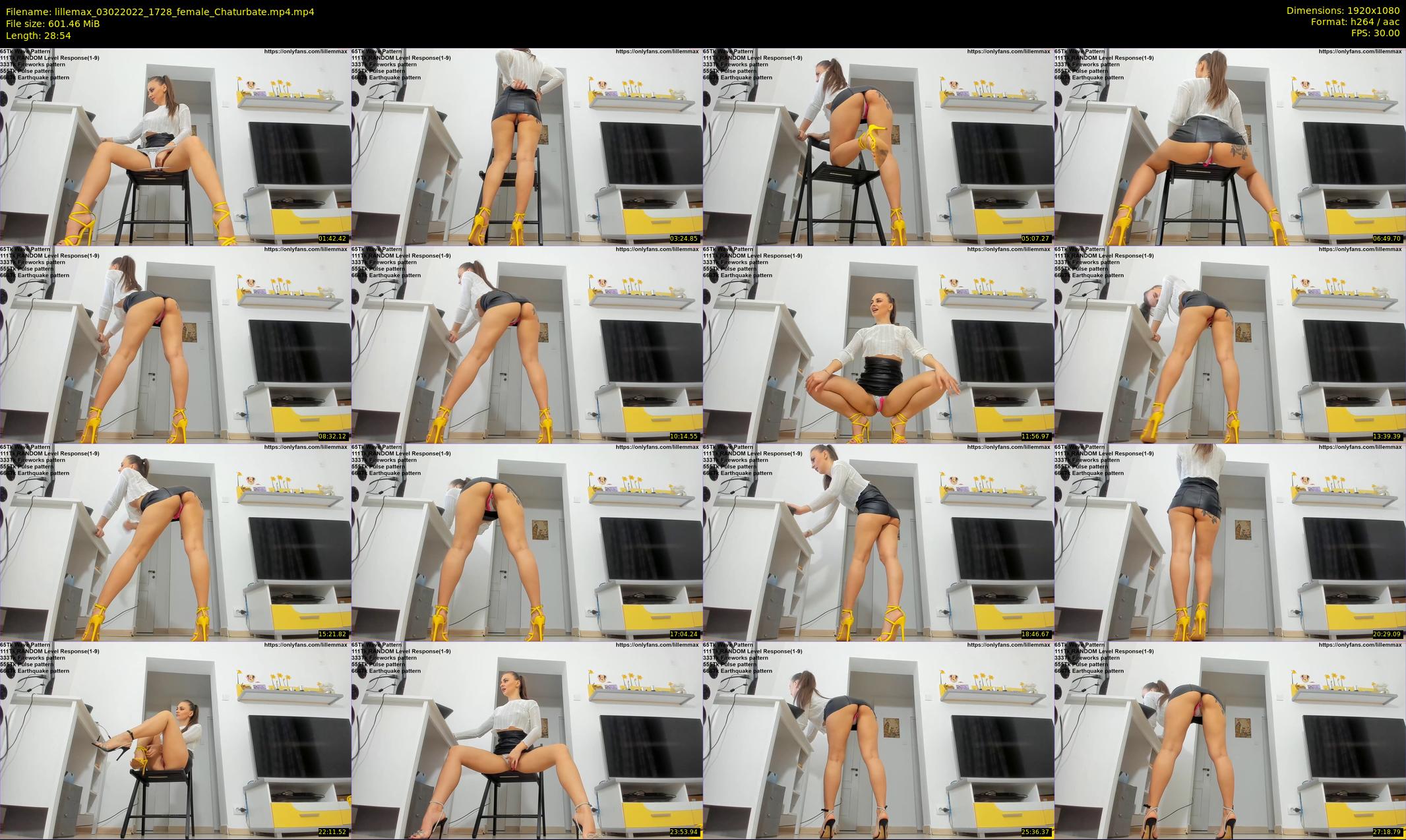 lillemax — 29 minute Chaturbate female cam show recording, 1080p, Feb 3, 2022