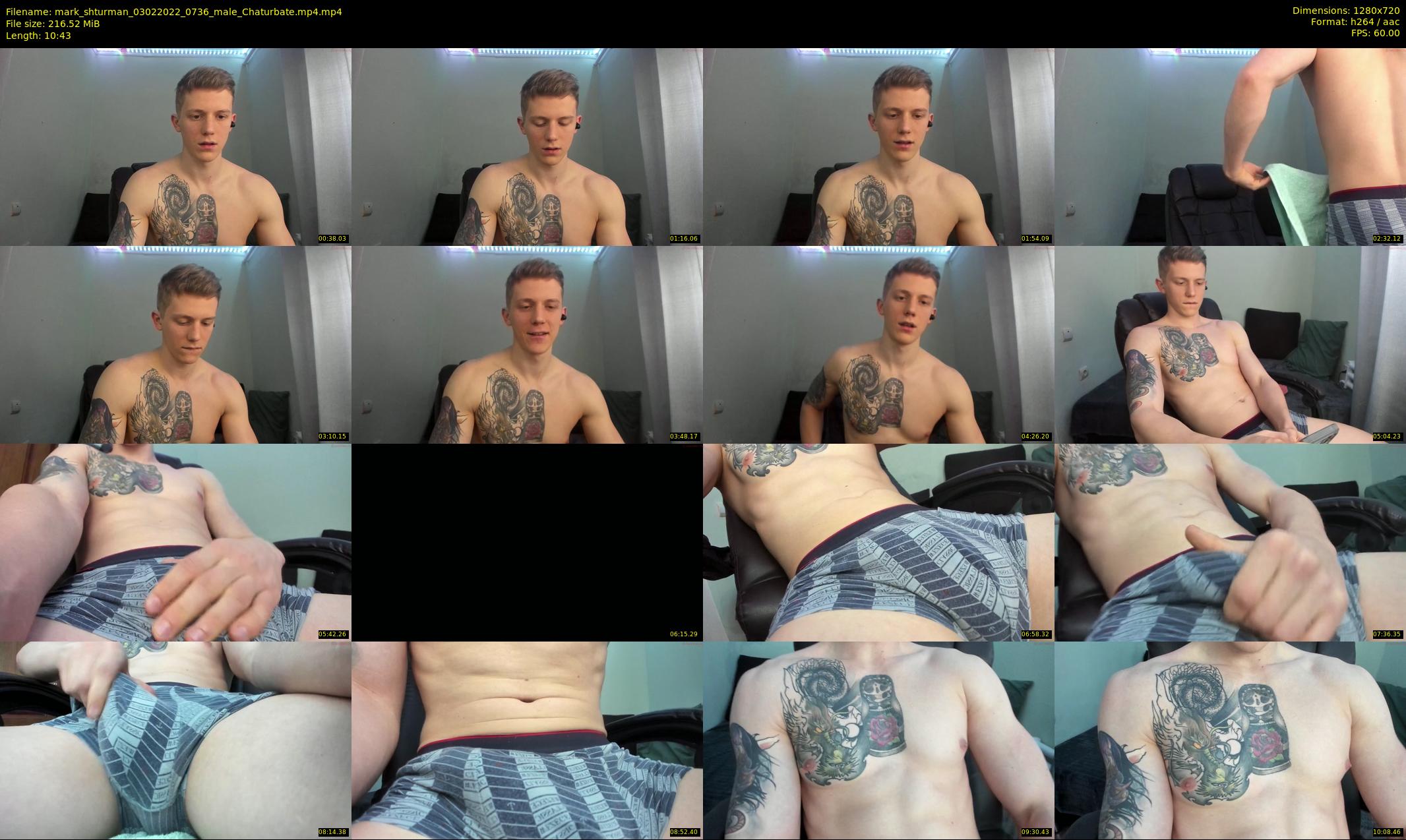 mark_shturman — 11 minute Chaturbate male cam show recording, 720p, Feb 3, 2022