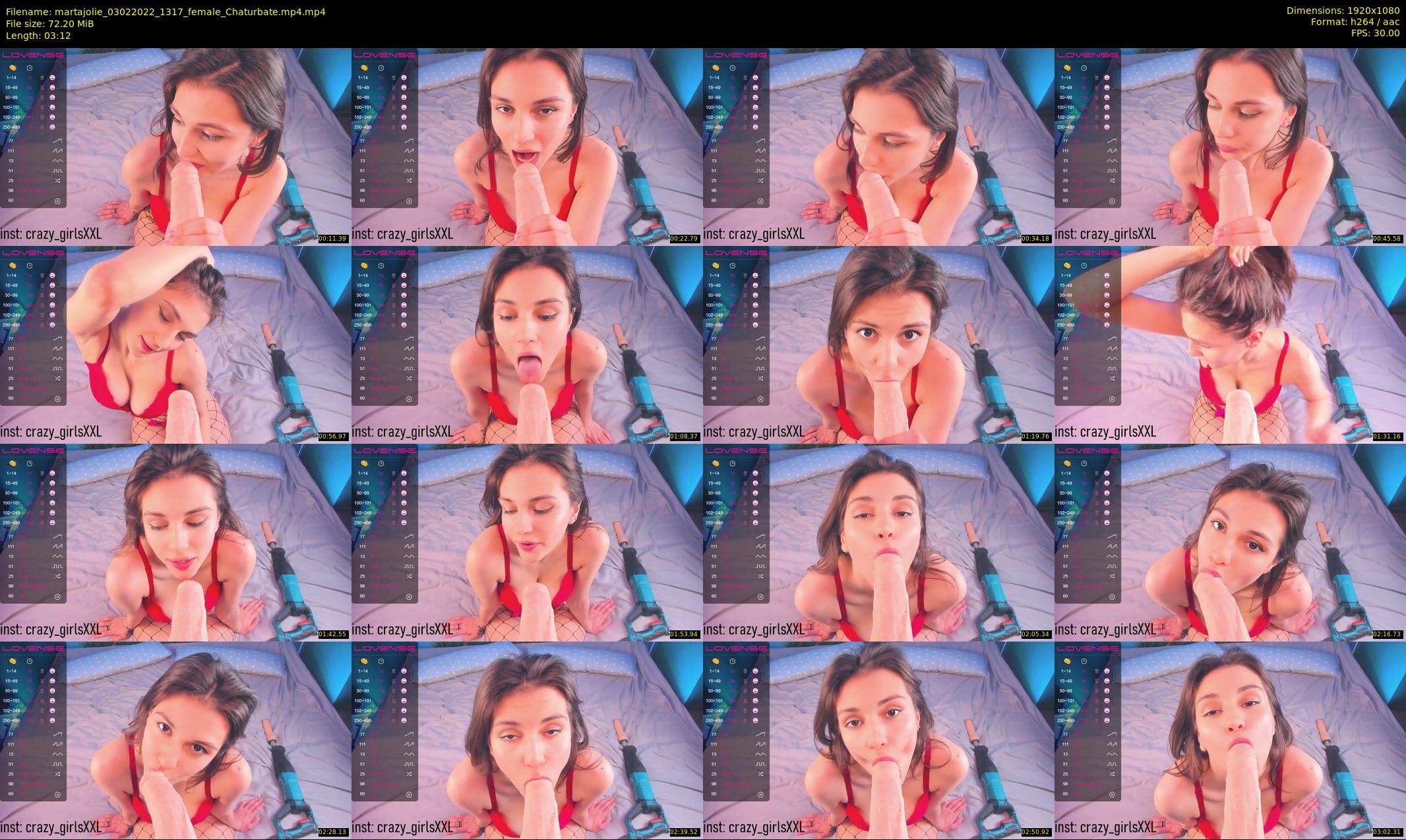 martajolie — 4 minute Chaturbate female cam show recording, 1080p, Feb 3, 2022