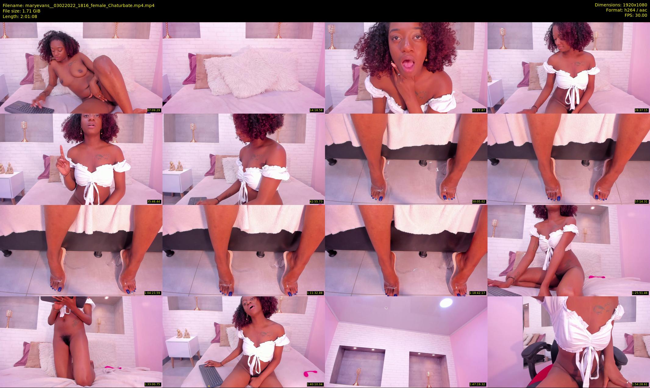 maryevans_ — 122 minute Chaturbate female cam show recording, 1080p, Feb 3, 2022