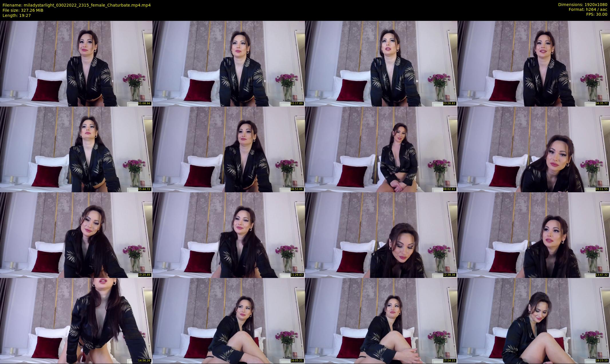 miladystarlight — 20 minute Chaturbate female cam show recording, 1080p, Feb 3, 2022