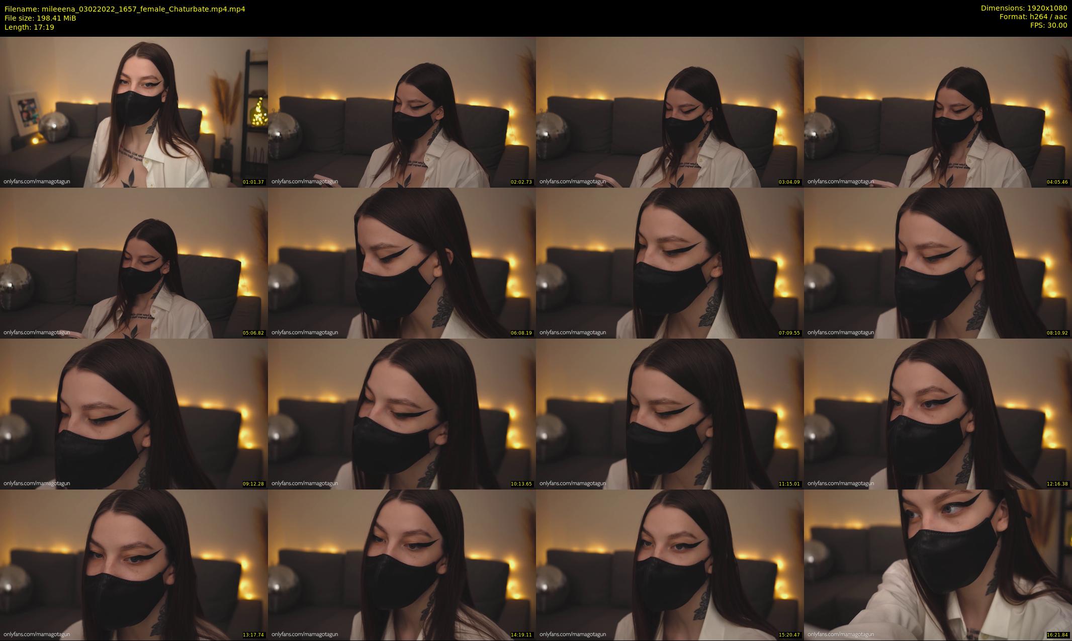 mileeena — 18 minute Chaturbate female cam show recording, 1080p, Feb 3, 2022