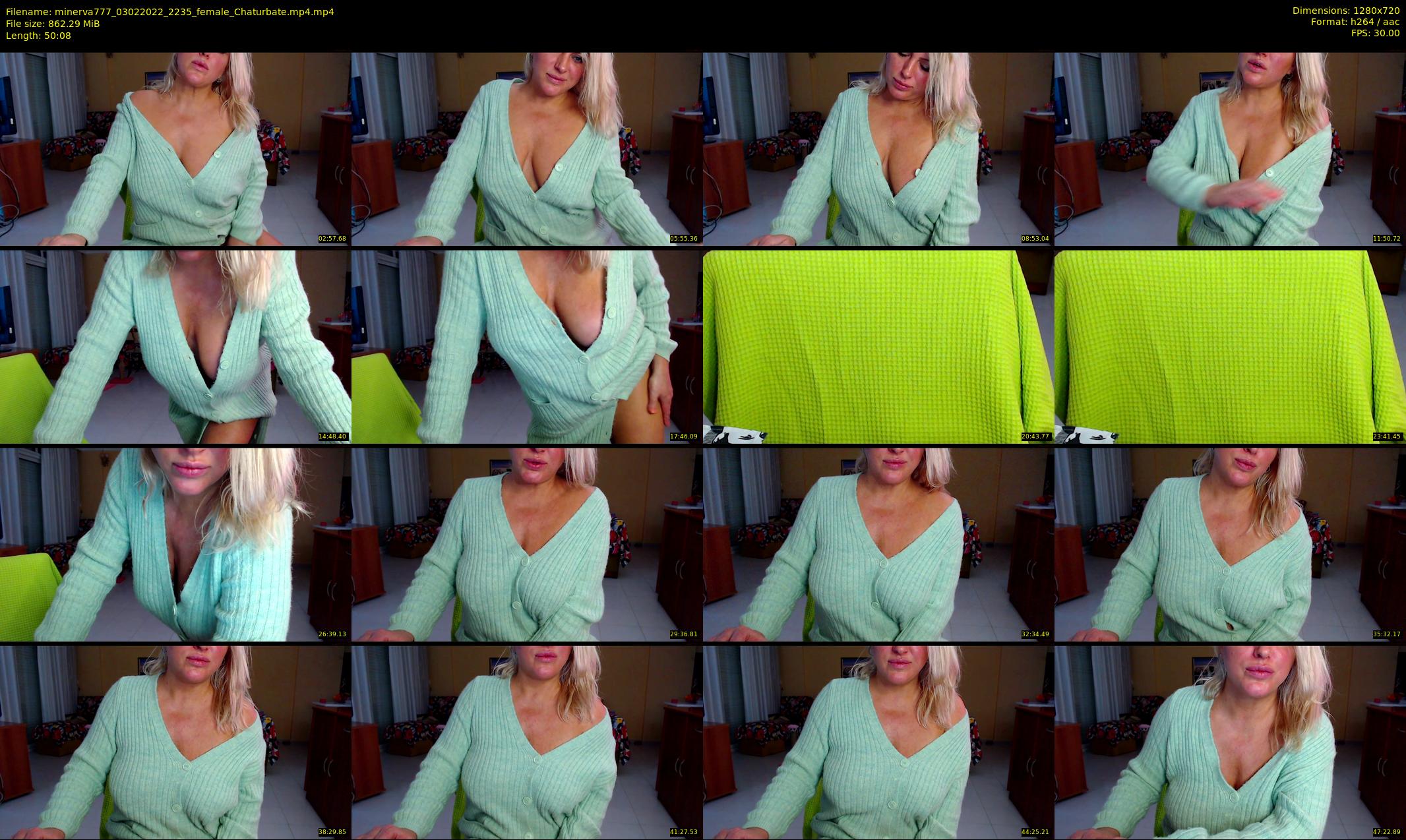 minerva777 — 51 minute Chaturbate female cam show recording, 720p, Feb 3, 2022