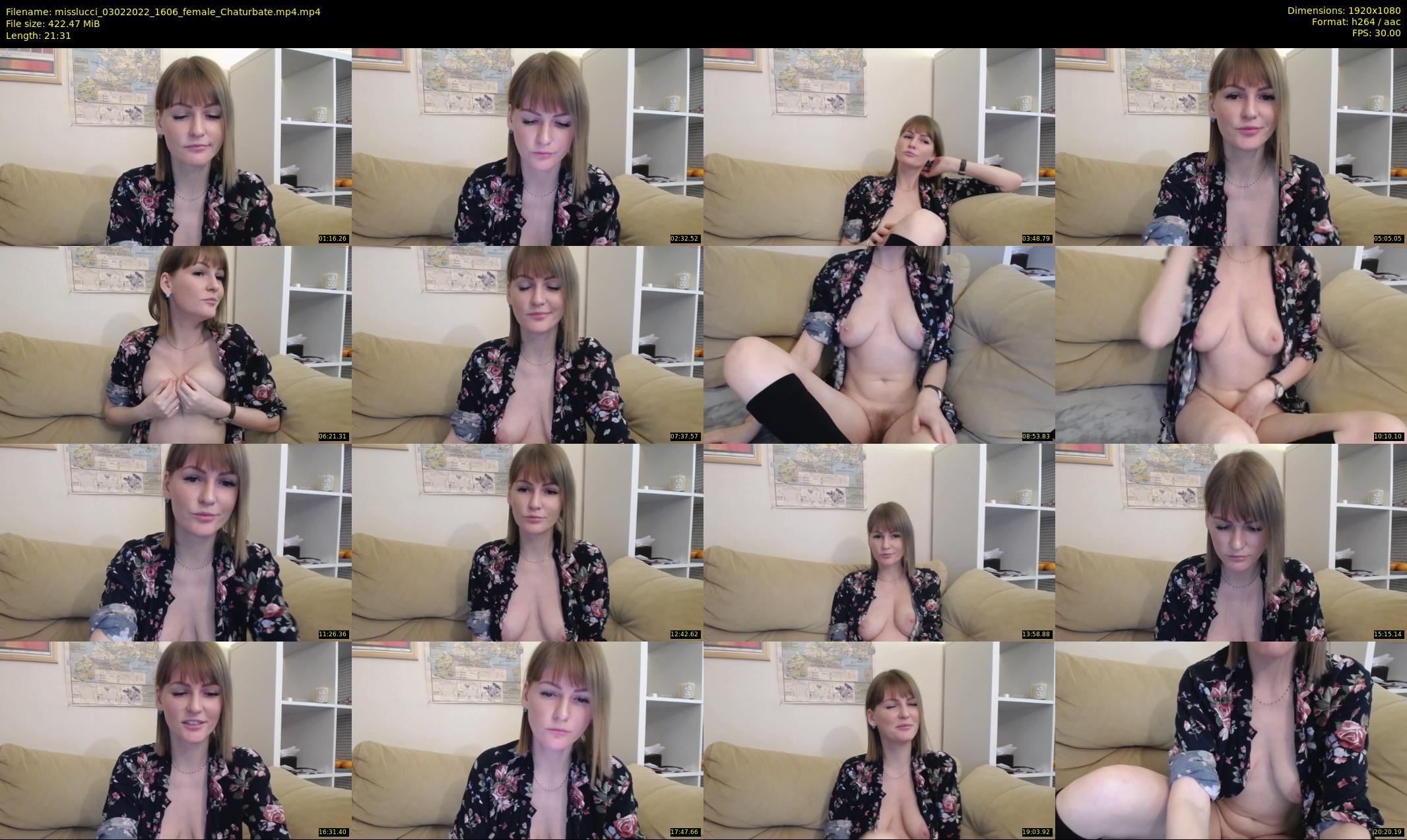 misslucci — 22 minute Chaturbate female cam show recording, 1080p, Feb 3, 2022