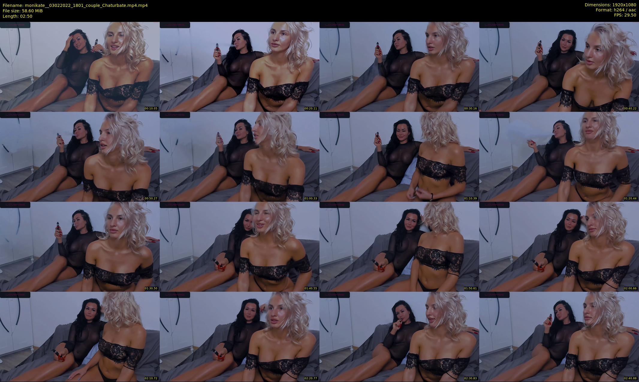 monikate_ — 3 minute Chaturbate couple cam show recording, 1080p, Feb 3, 2022