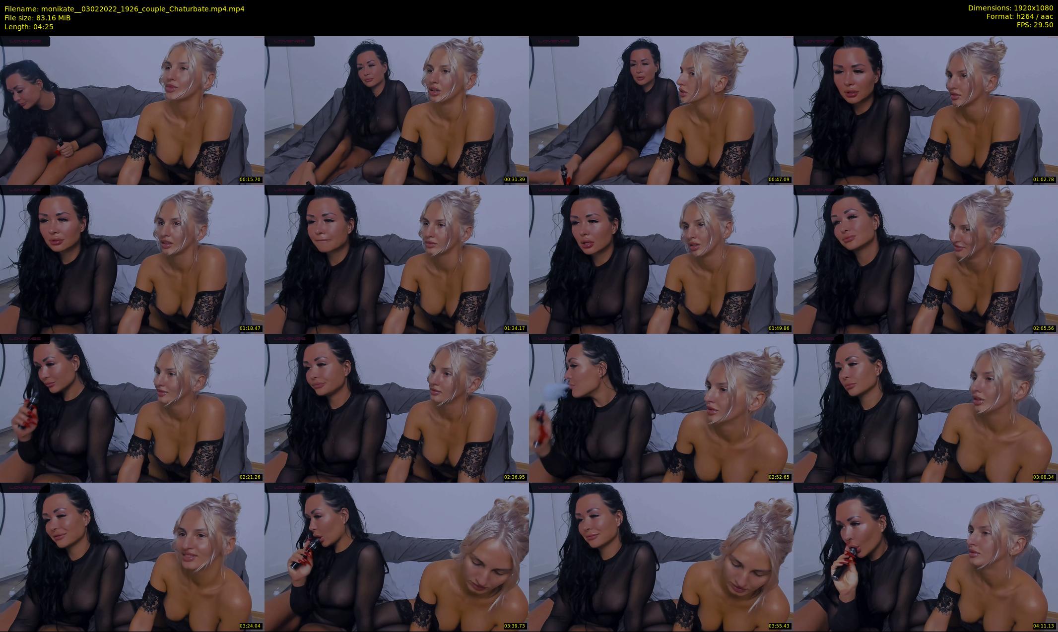 monikate_ — 5 minute Chaturbate couple cam show recording, 1080p, Feb 3, 2022