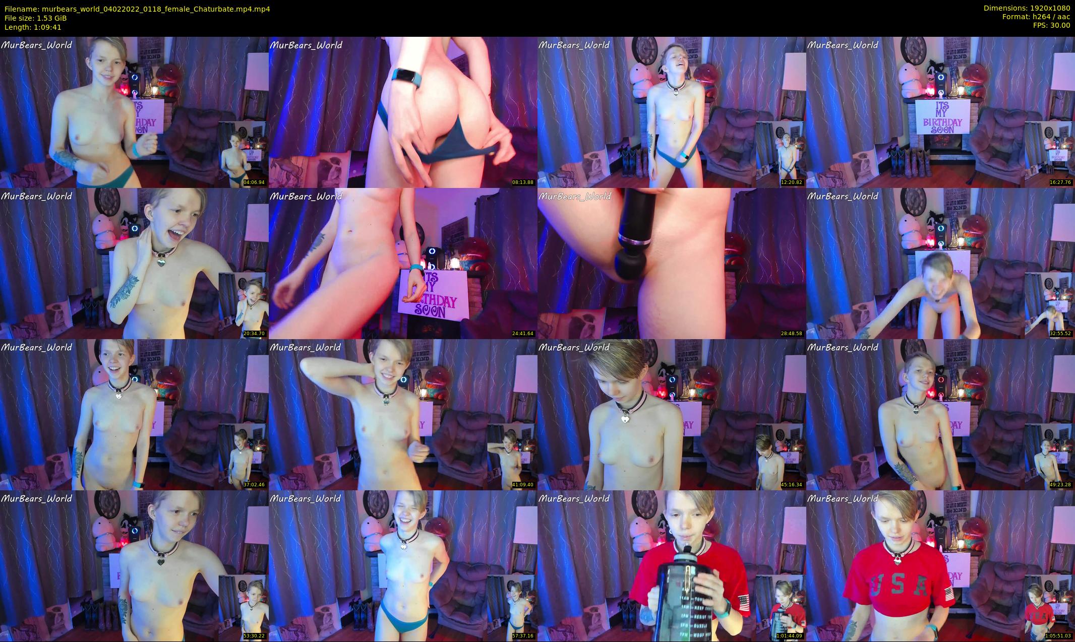 murbears_world — 70 minute Chaturbate female cam show recording, 1080p, Feb 4, 2022