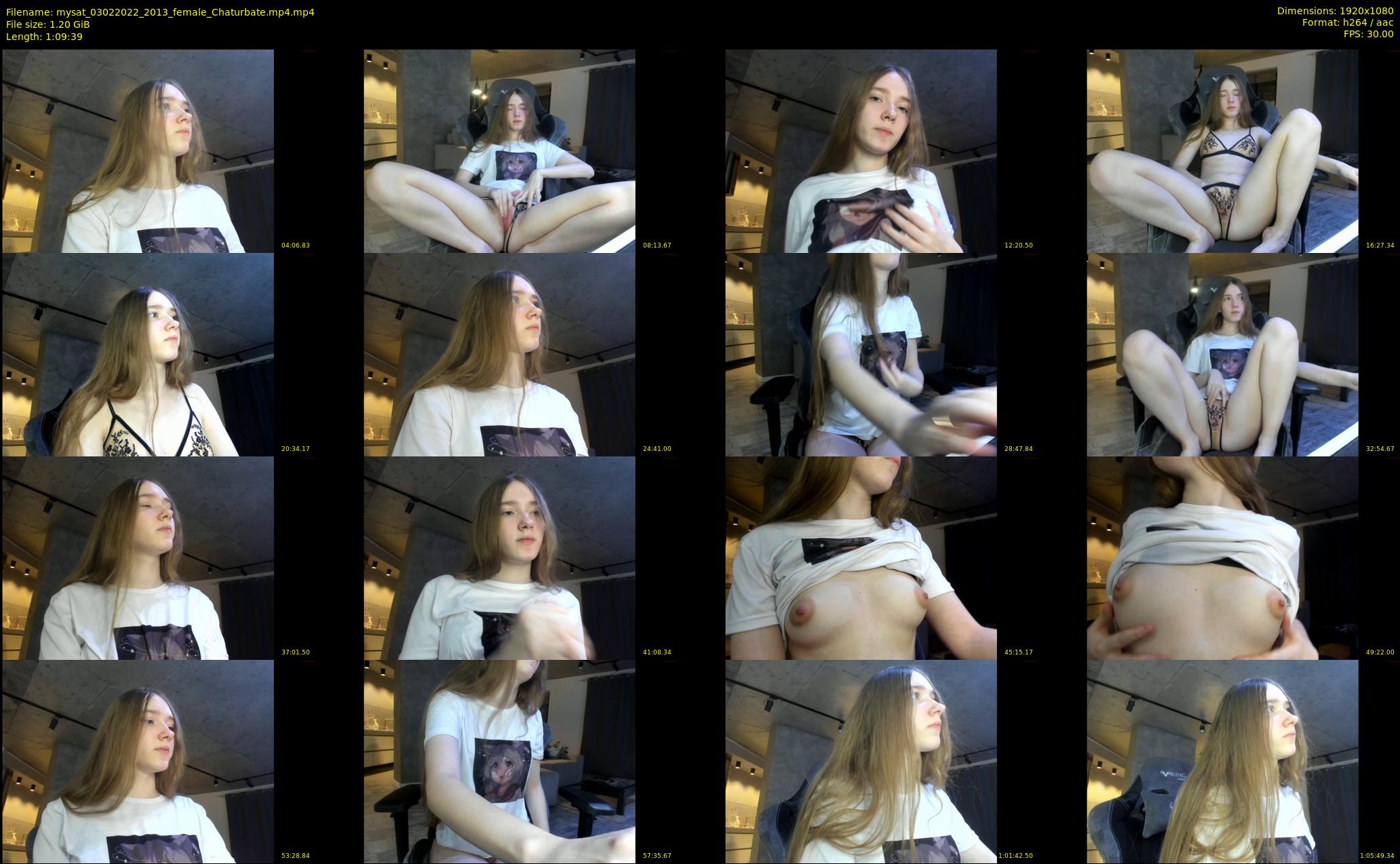 mysat — 70 minute Chaturbate female cam show recording, 1080p, Feb 3, 2022