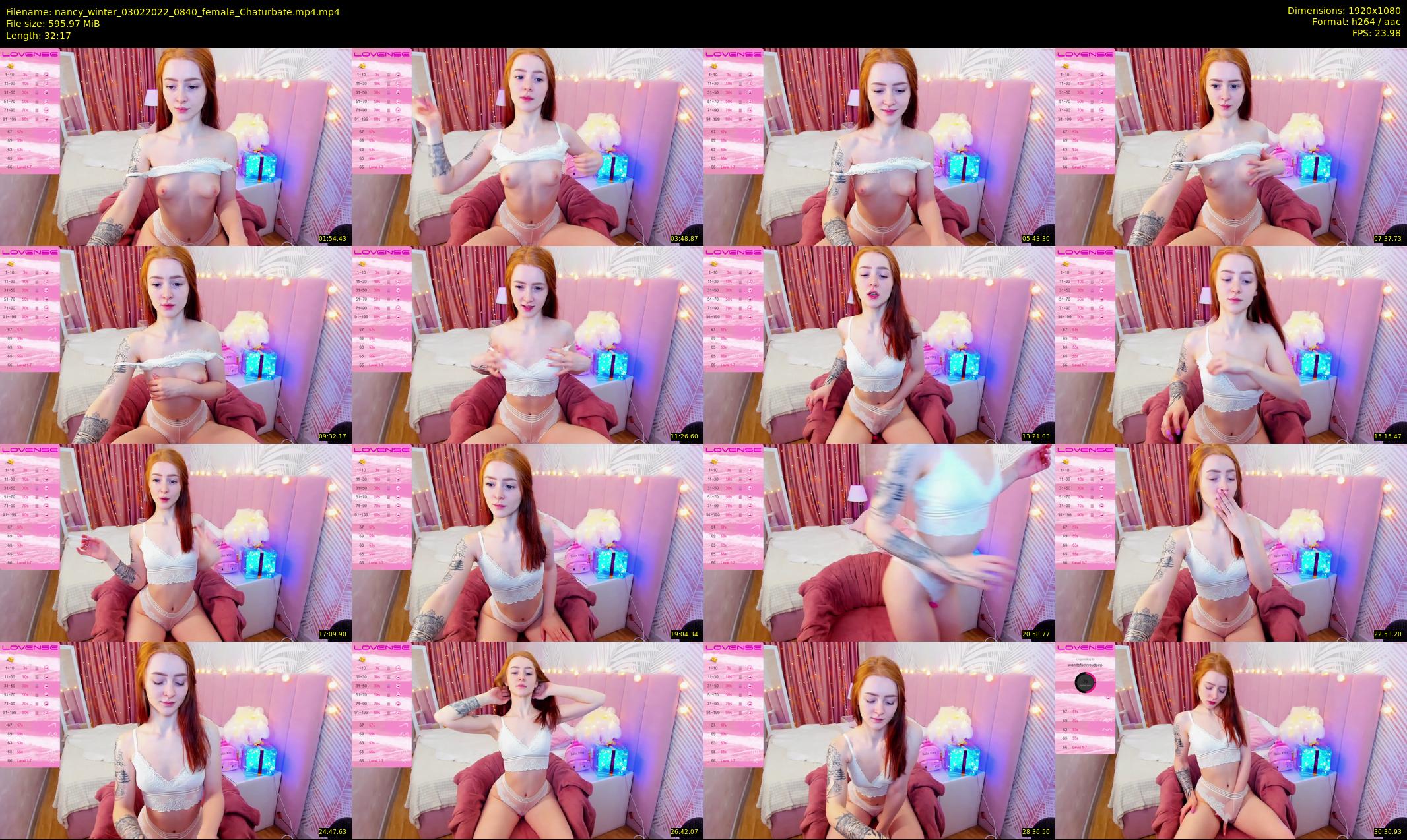 nancy_winter — 33 minute Chaturbate female cam show recording, 1080p, Feb 3, 2022