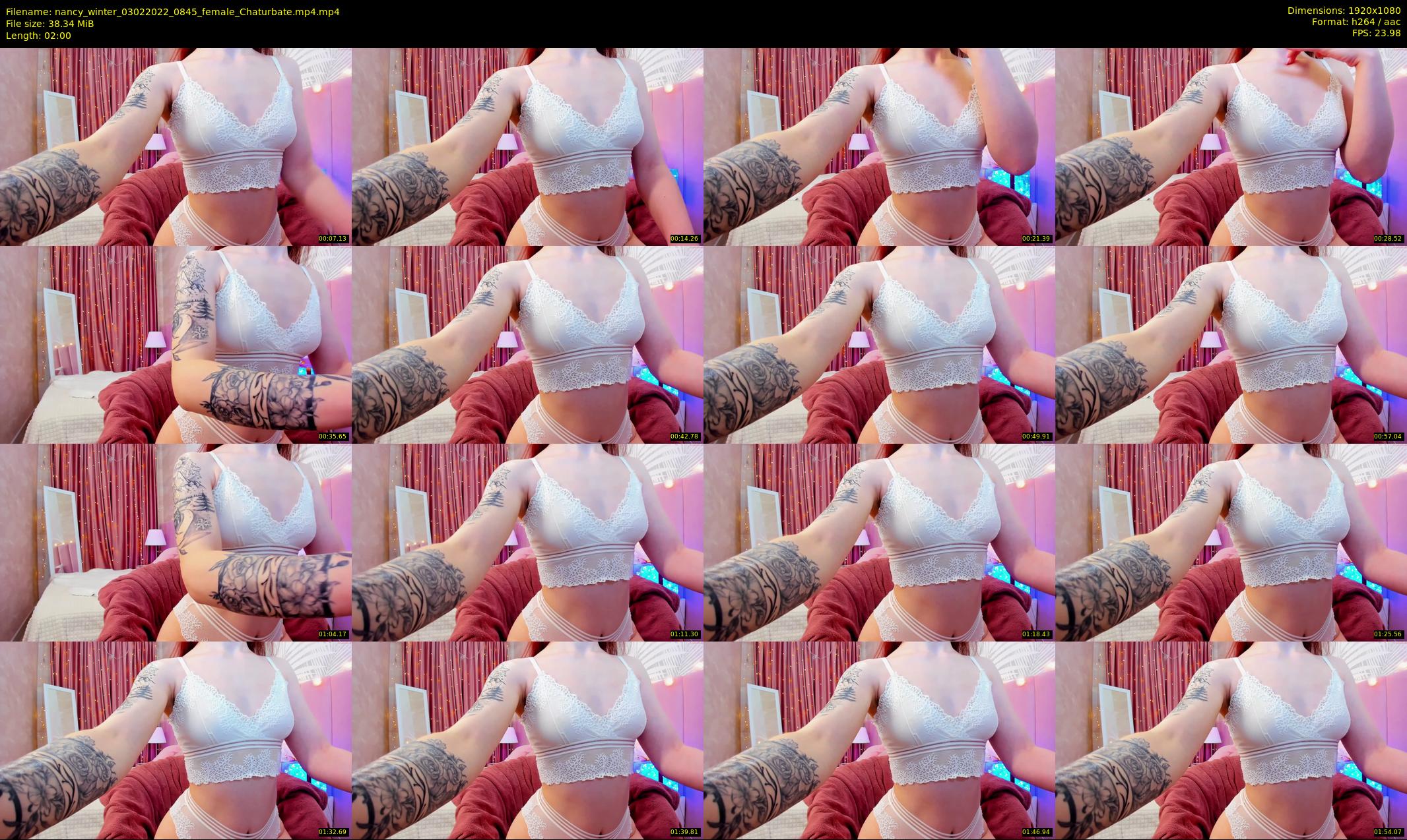 nancy_winter — 2 minute Chaturbate female cam show recording, 1080p, Feb 3, 2022