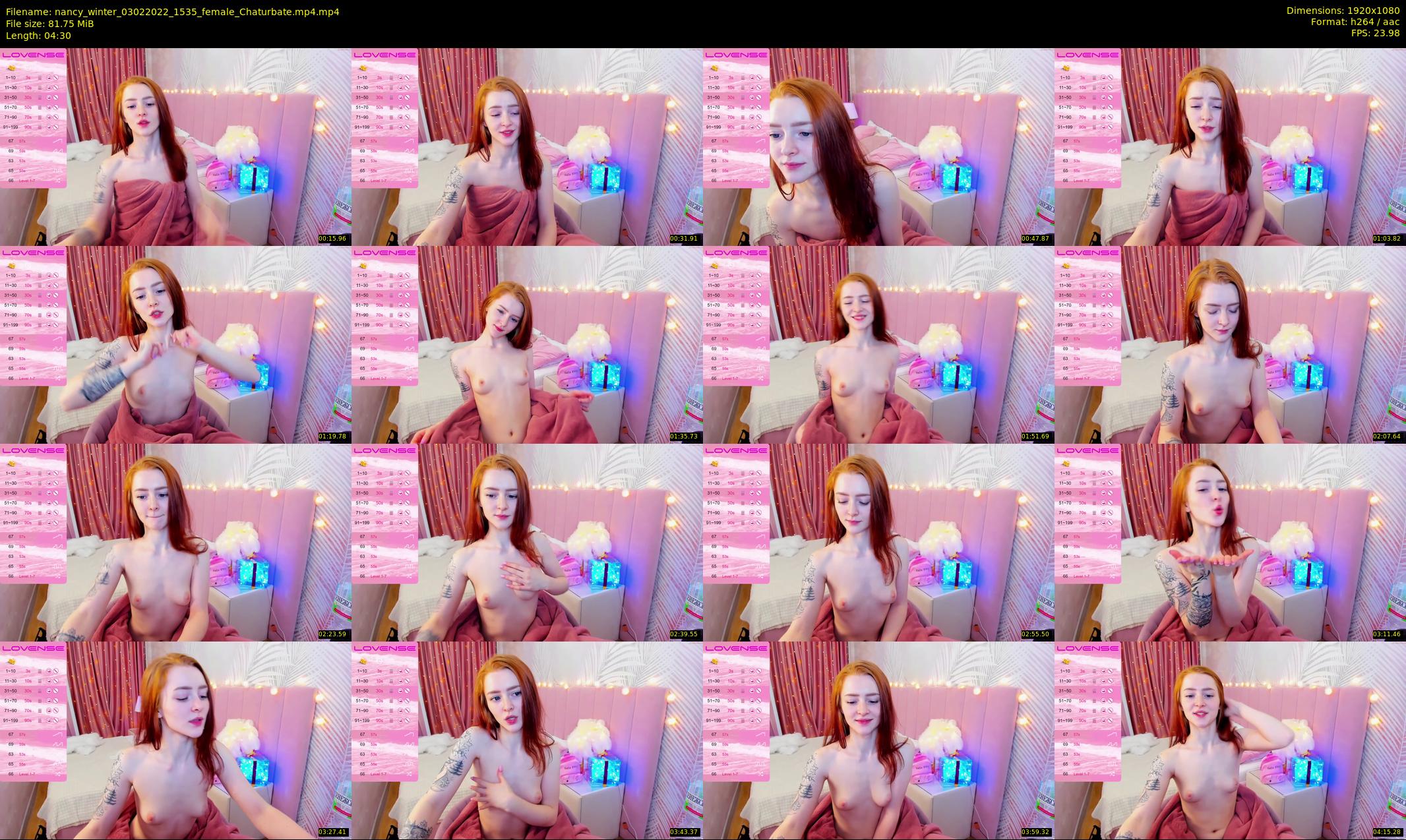 nancy_winter — 5 minute Chaturbate female cam show recording, 1080p, Feb 3, 2022