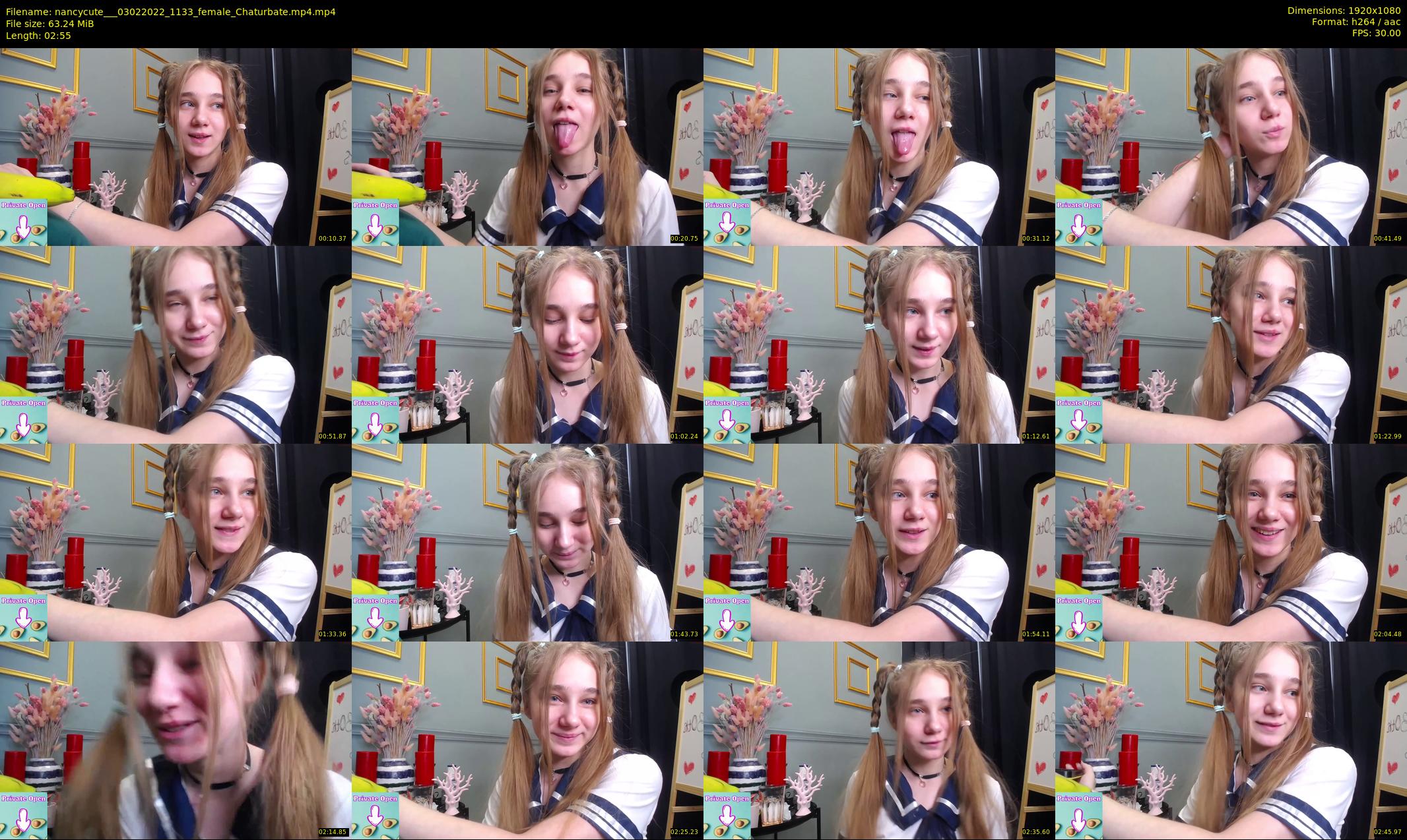 nancycute__ — 3 minute Chaturbate female cam show recording, 1080p, Feb 3, 2022