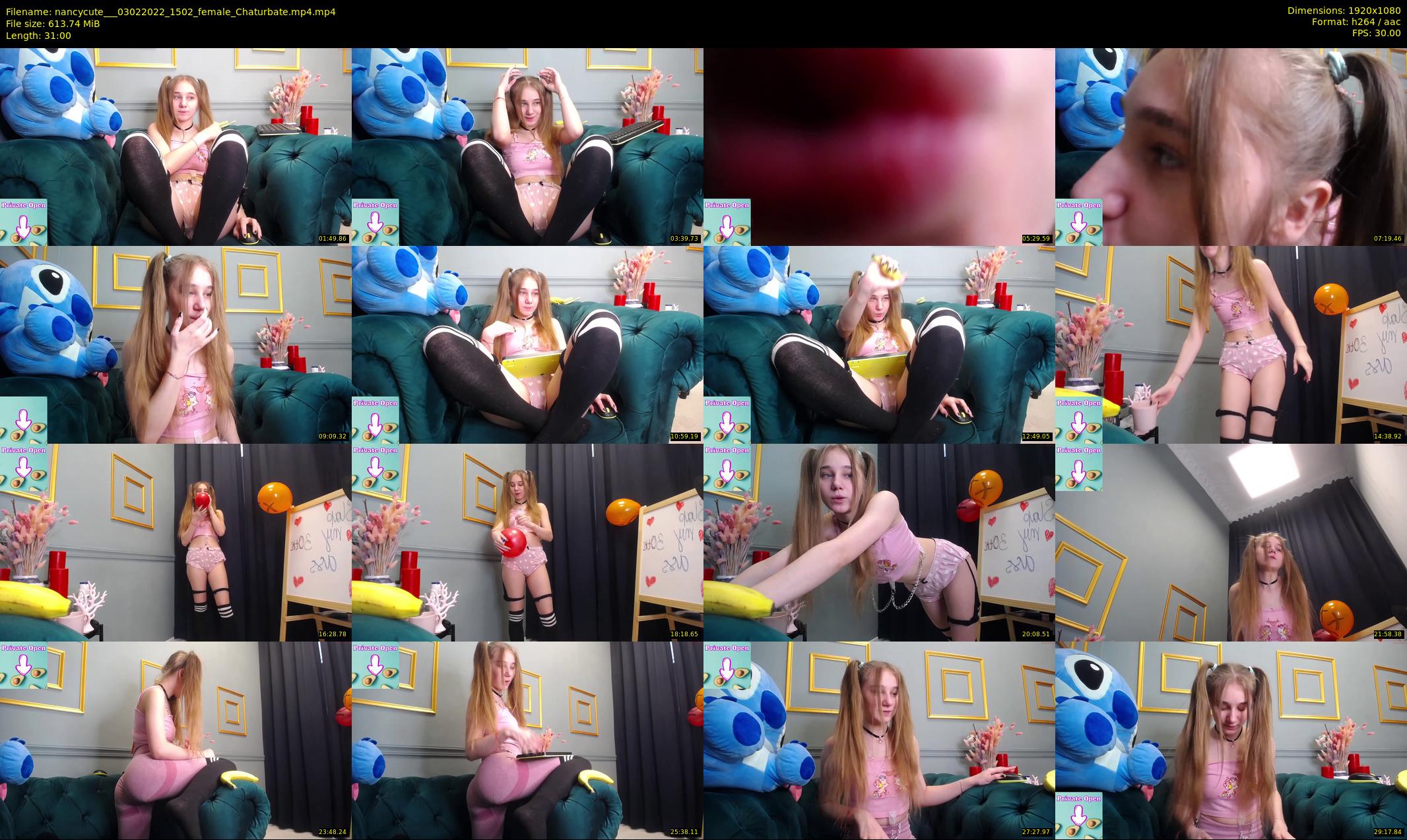 nancycute__ — 31 minute Chaturbate female cam show recording, 1080p, Feb 3, 2022