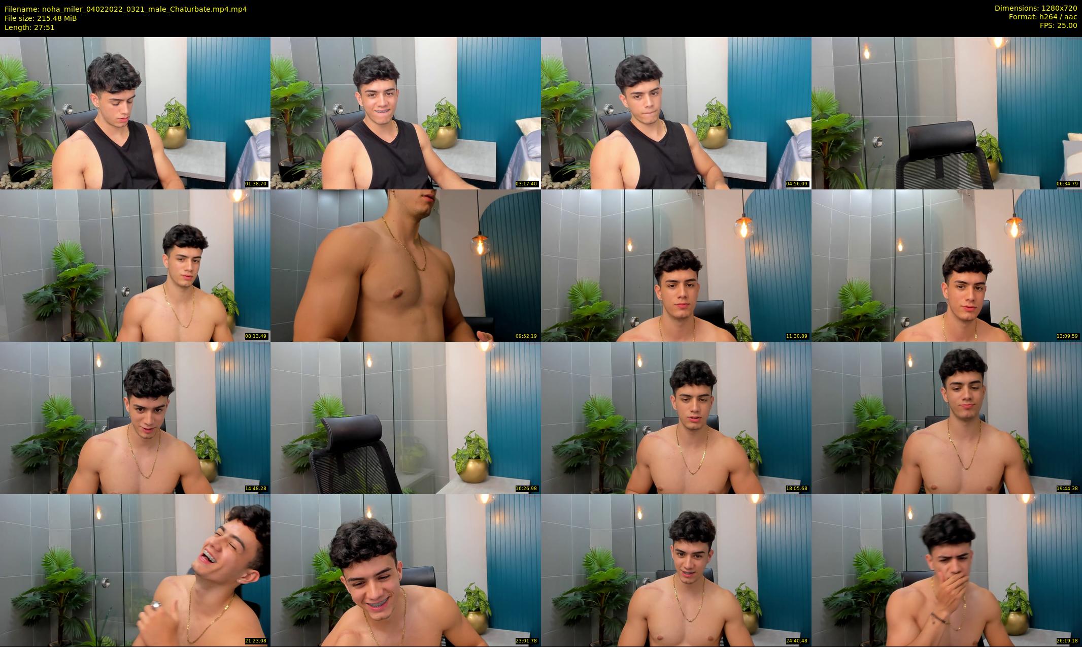 noha_miler — 28 minute Chaturbate male cam show recording, 720p, Feb 4, 2022