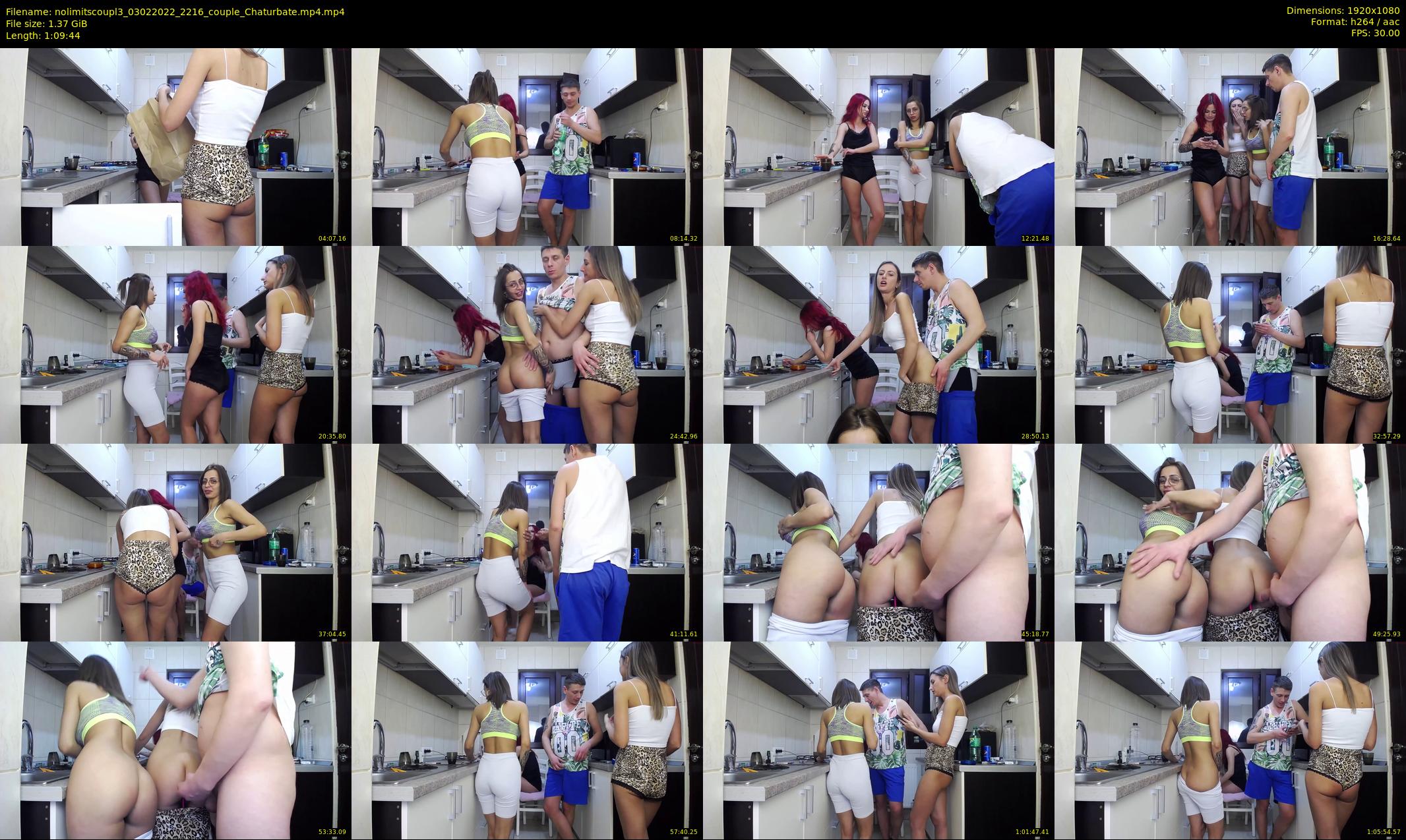 nolimitscoupl3 — 70 minute Chaturbate couple cam show recording, 1080p, Feb 3, 2022