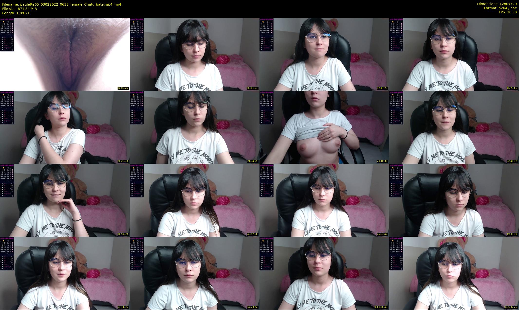 paulette65 — 70 minute Chaturbate female cam show recording, 720p, Feb 3, 2022