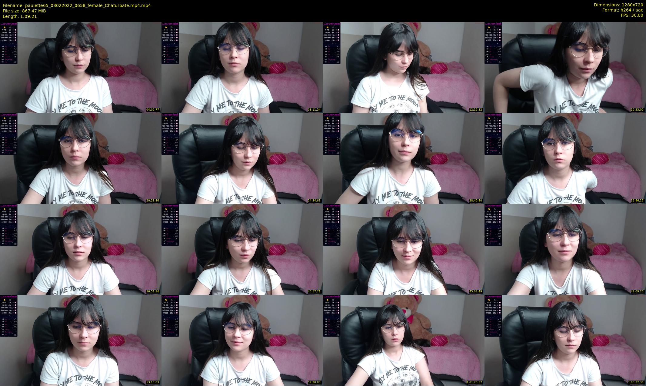 paulette65 — 70 minute Chaturbate female cam show recording, 720p, Feb 3, 2022
