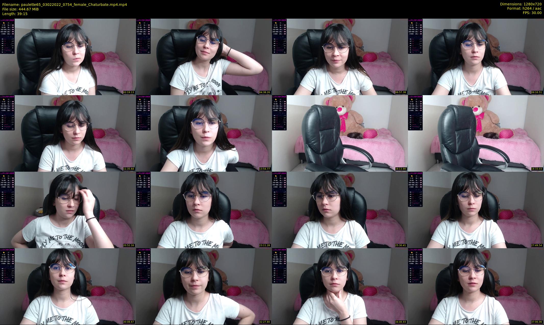 paulette65 — 40 minute Chaturbate female cam show recording, 720p, Feb 3, 2022
