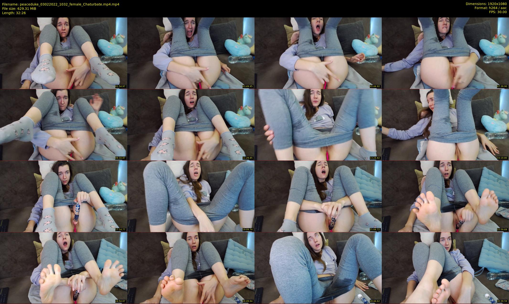 peaceduke — 33 minute Chaturbate female cam show recording, 1080p, Feb 3, 2022
