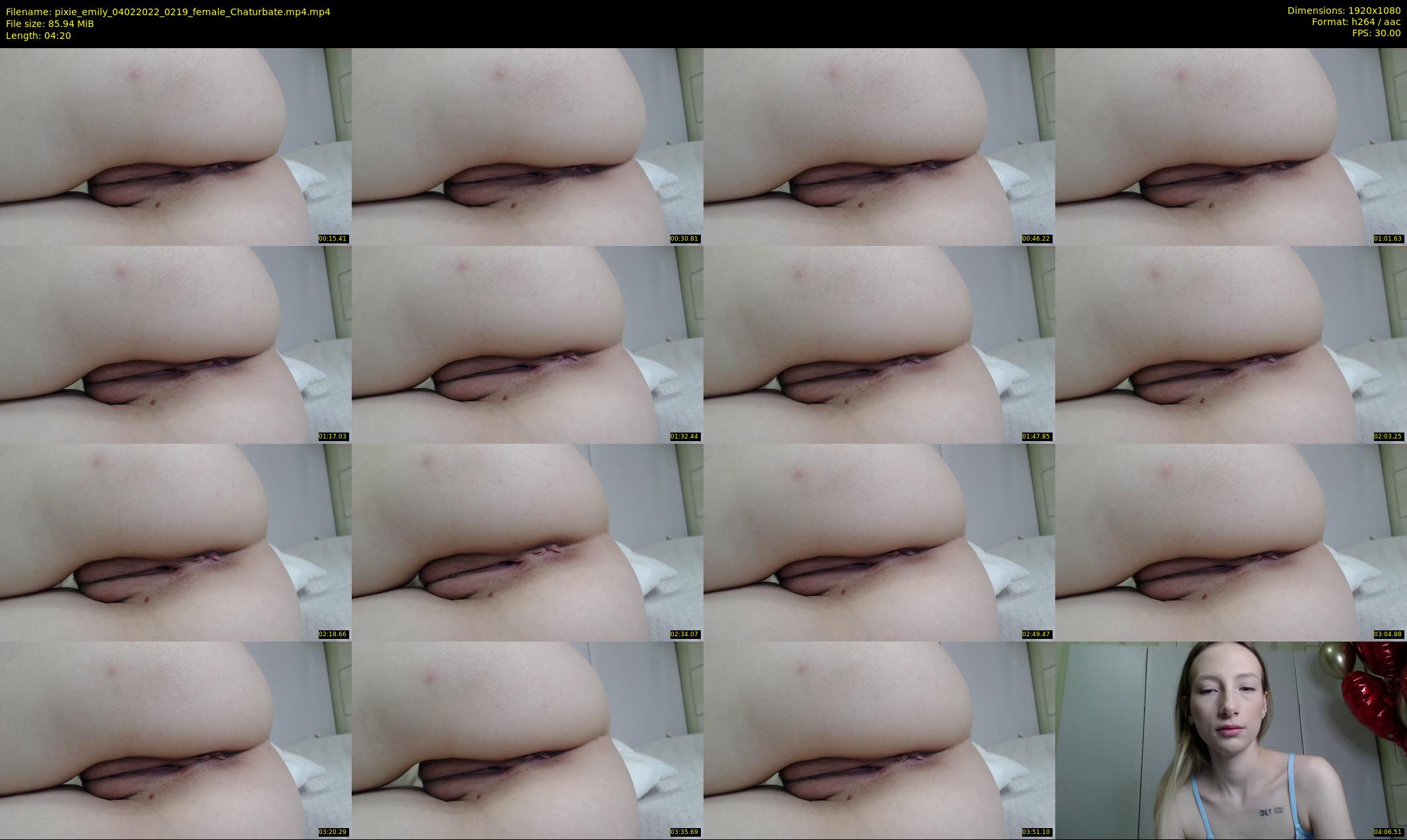 pixie_emily — 5 minute Chaturbate female cam show recording, 1080p, Feb 4, 2022