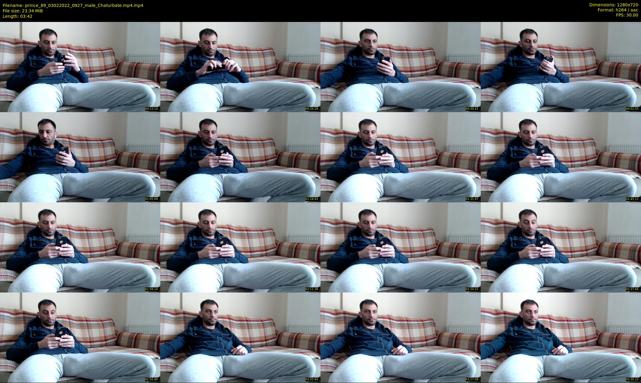 prince_89 — 4 minute Chaturbate male cam show recording, 720p, Feb 3, 2022