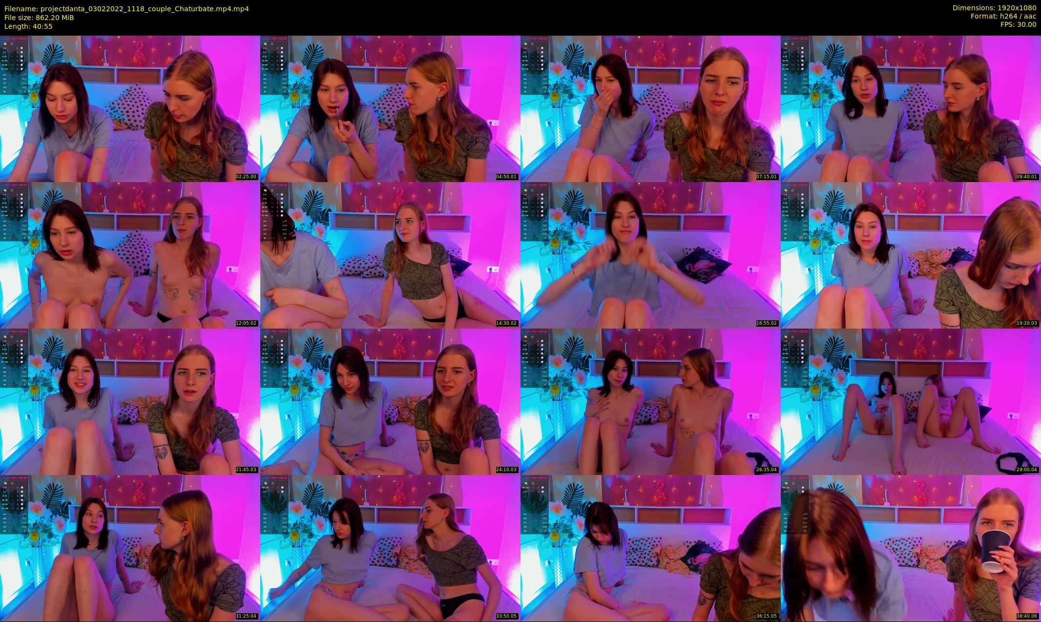 projectdanta — 41 minute Chaturbate female cam show recording, 1080p, Feb 3, 2022