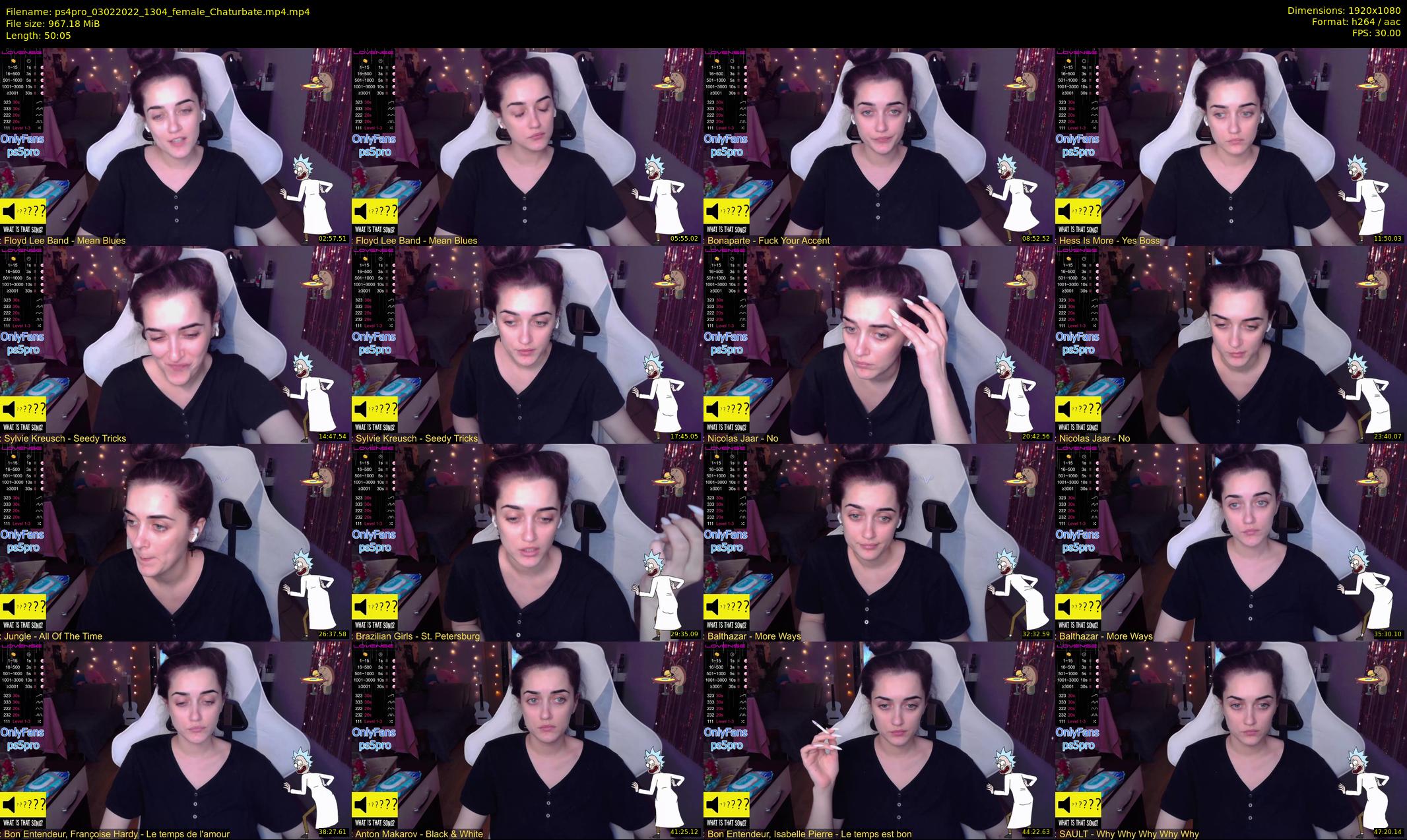 ps4pro — 51 minute Chaturbate female cam show recording, 1080p, Feb 3, 2022