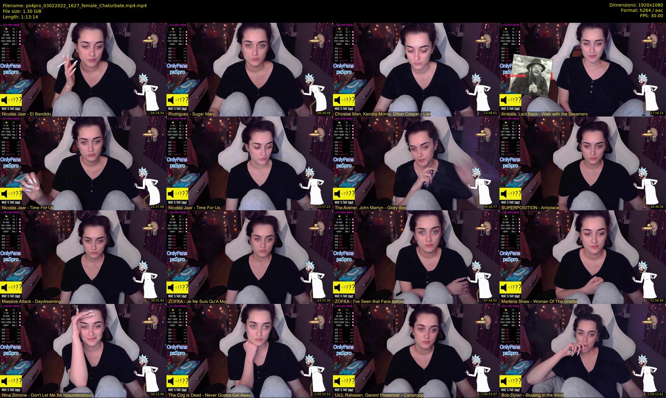 ps4pro — 74 minute Chaturbate female cam show recording, 1080p, Feb 3, 2022