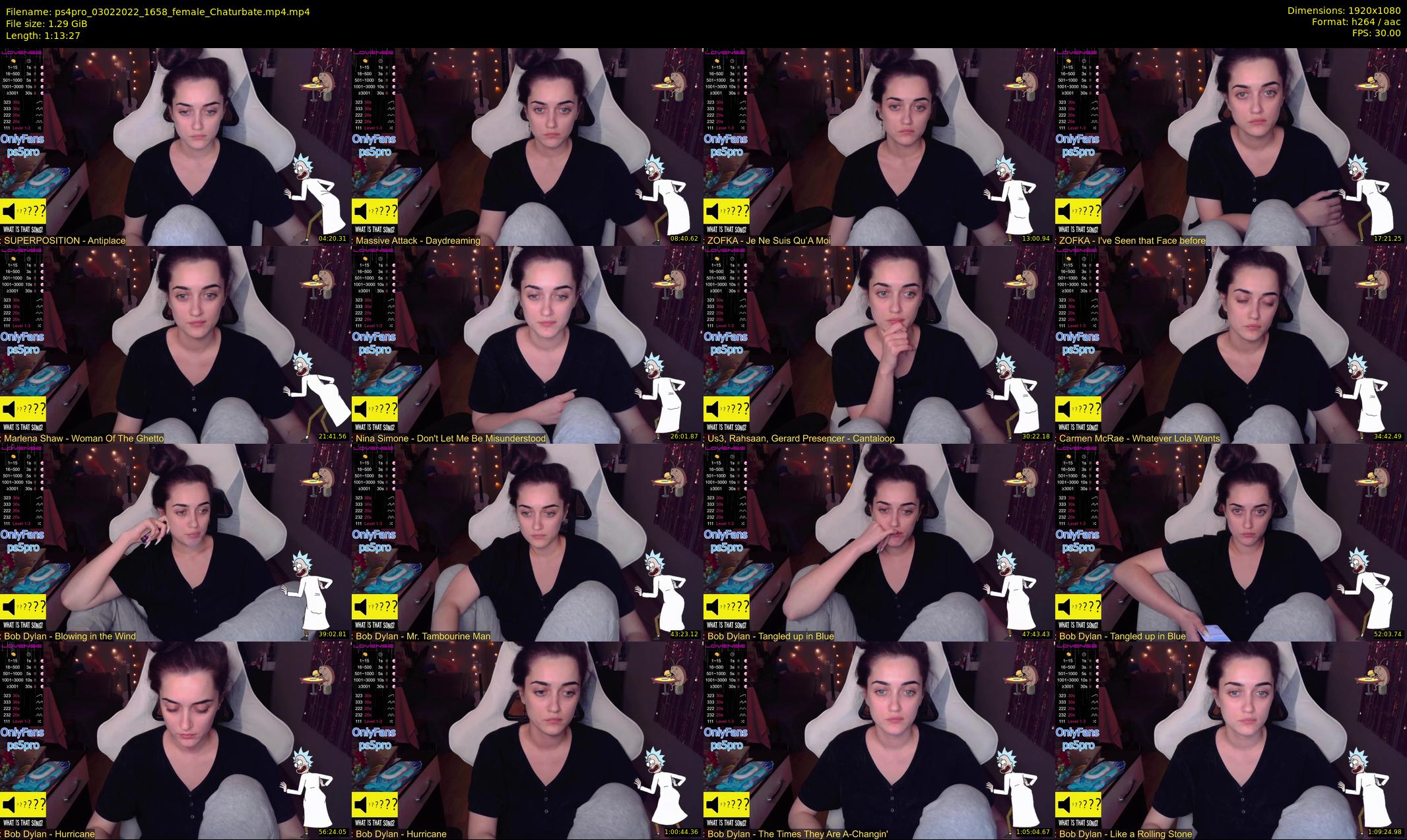 ps4pro — 74 minute Chaturbate female cam show recording, 1080p, Feb 3, 2022