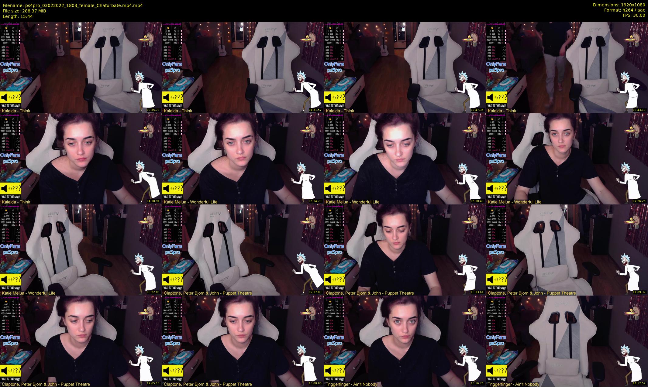ps4pro — 16 minute Chaturbate female cam show recording, 1080p, Feb 3, 2022