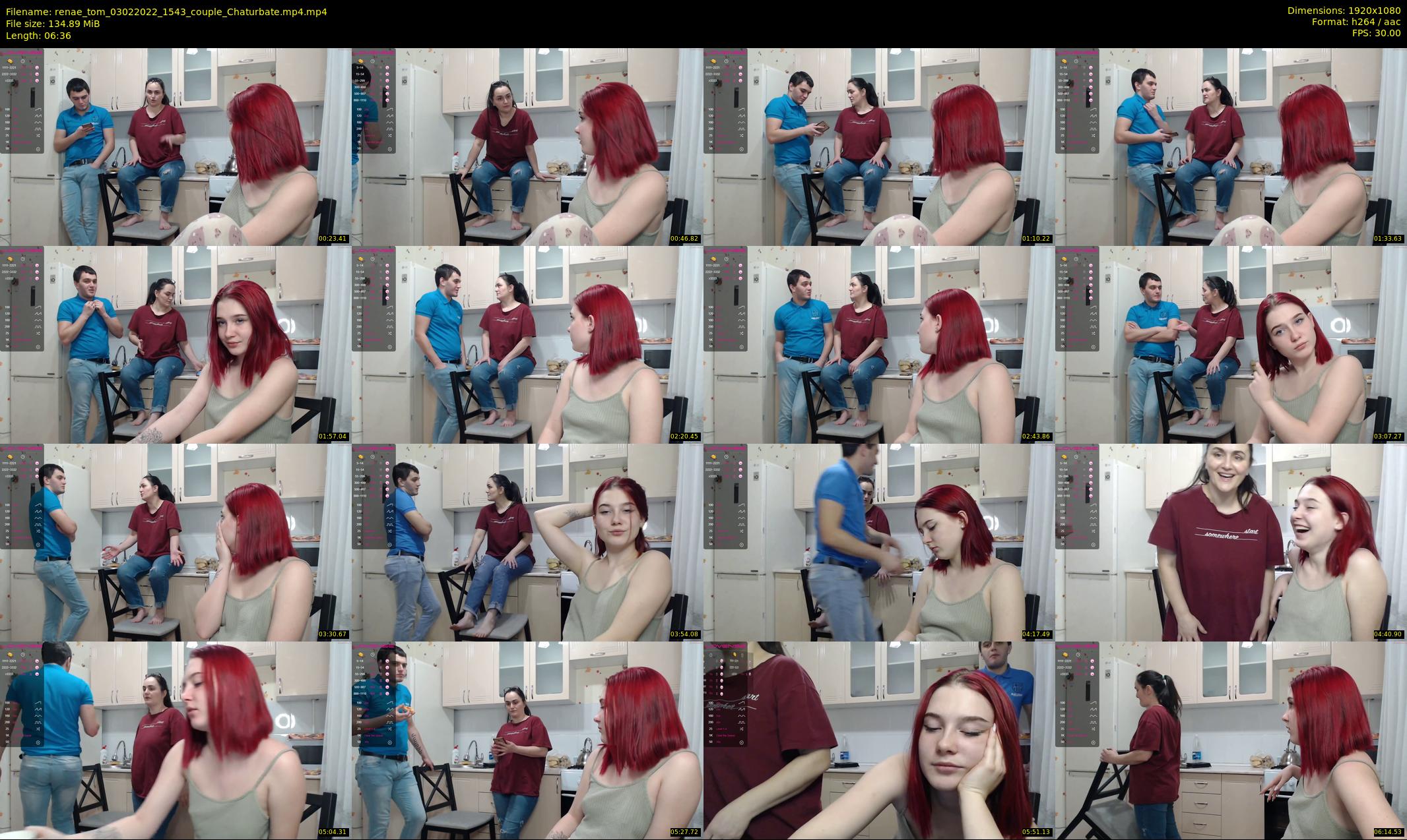 renae_tom — 7 minute Chaturbate couple cam show recording, 1080p, Feb 3, 2022