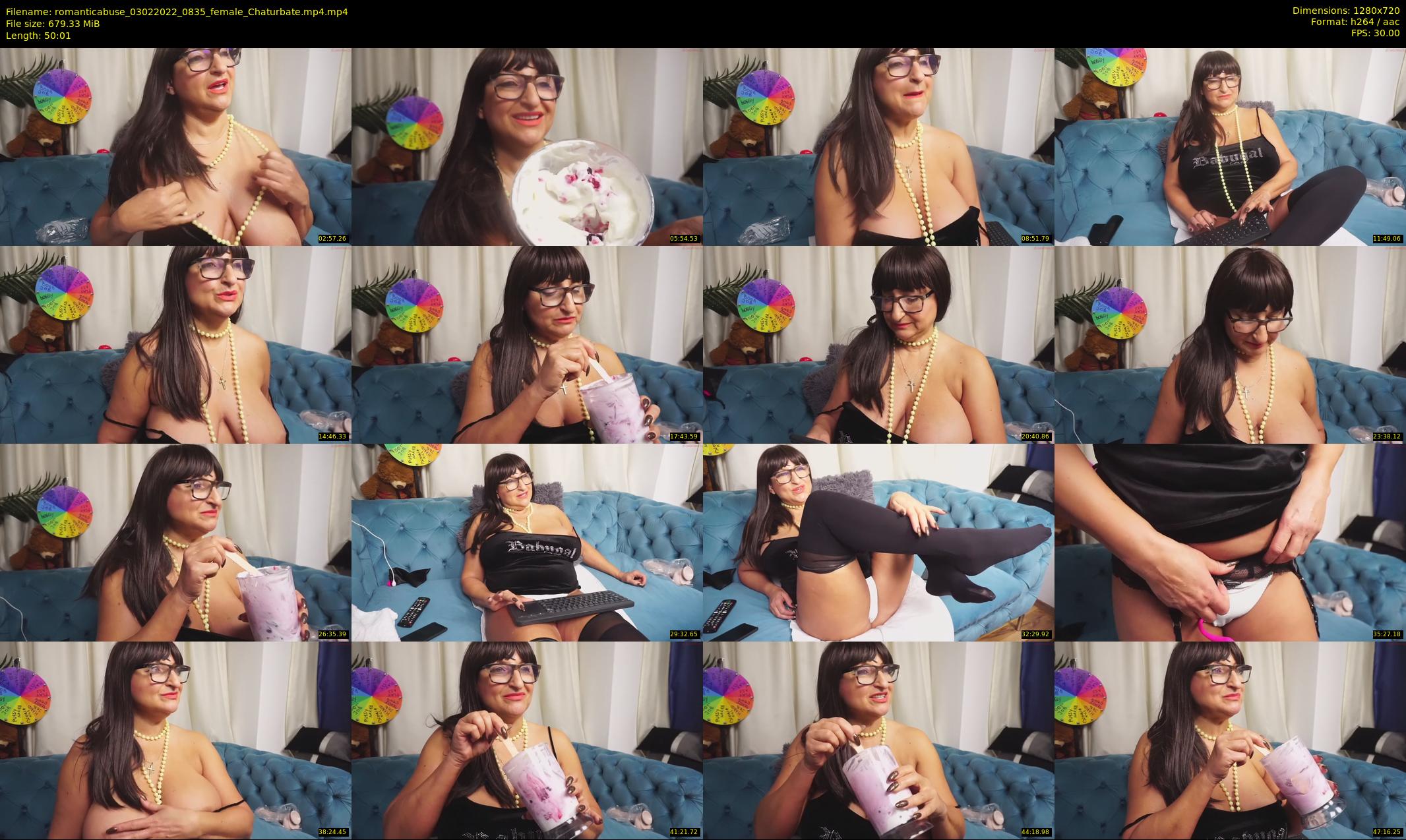 romanticabuse — 51 minute Chaturbate female cam show recording, 720p, Feb 3, 2022
