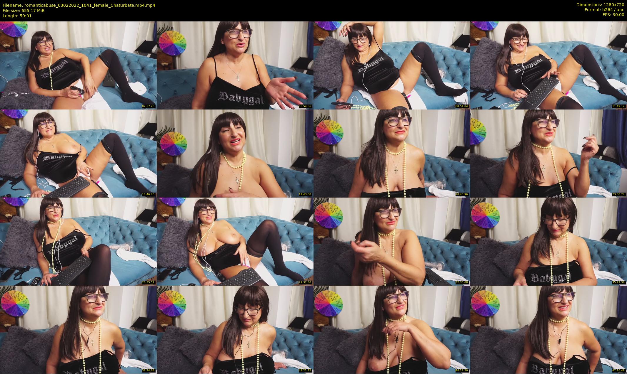 romanticabuse — 51 minute Chaturbate female cam show recording, 720p, Feb 3, 2022