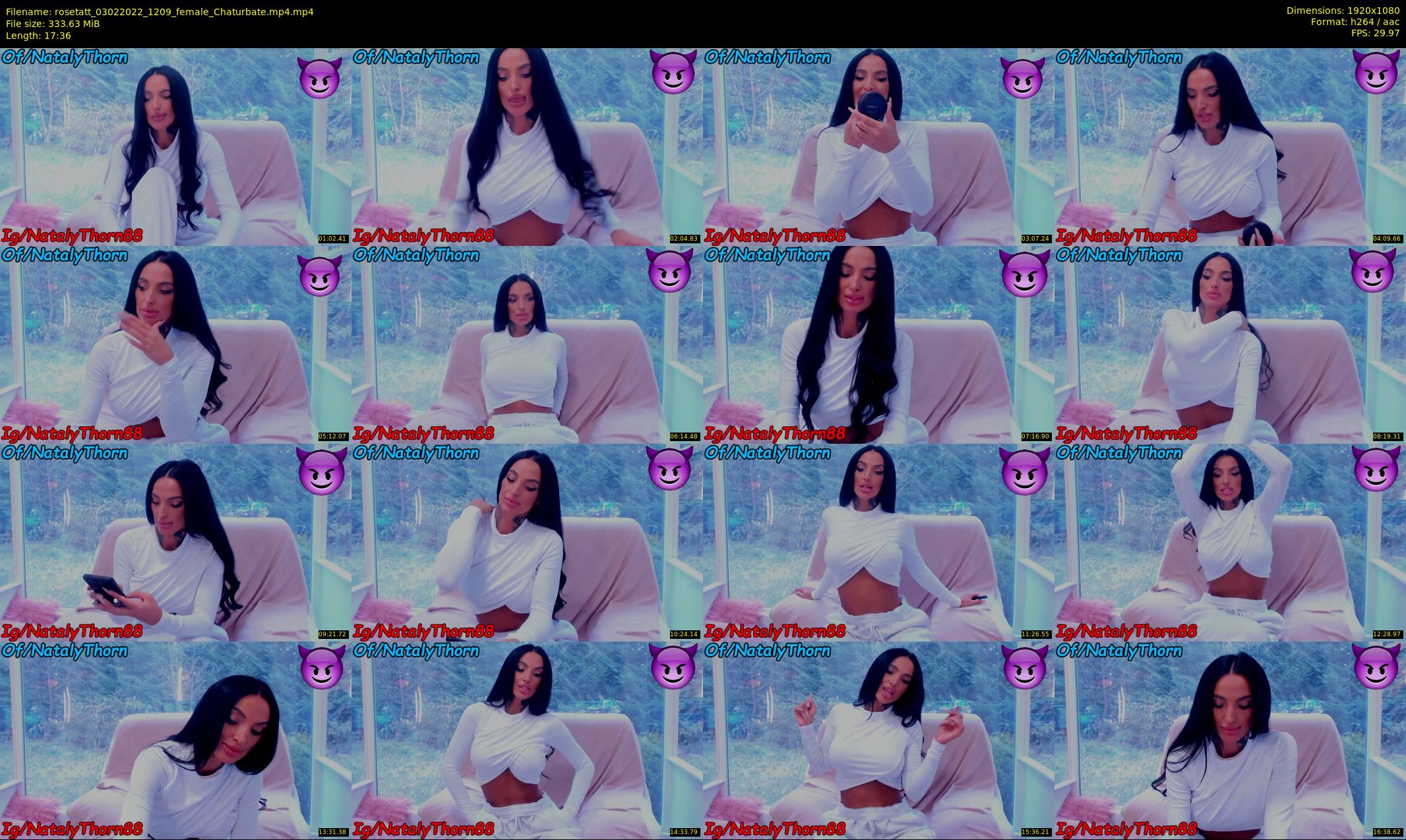 rosetatt — 18 minute Chaturbate female cam show recording, 1080p, Feb 3, 2022