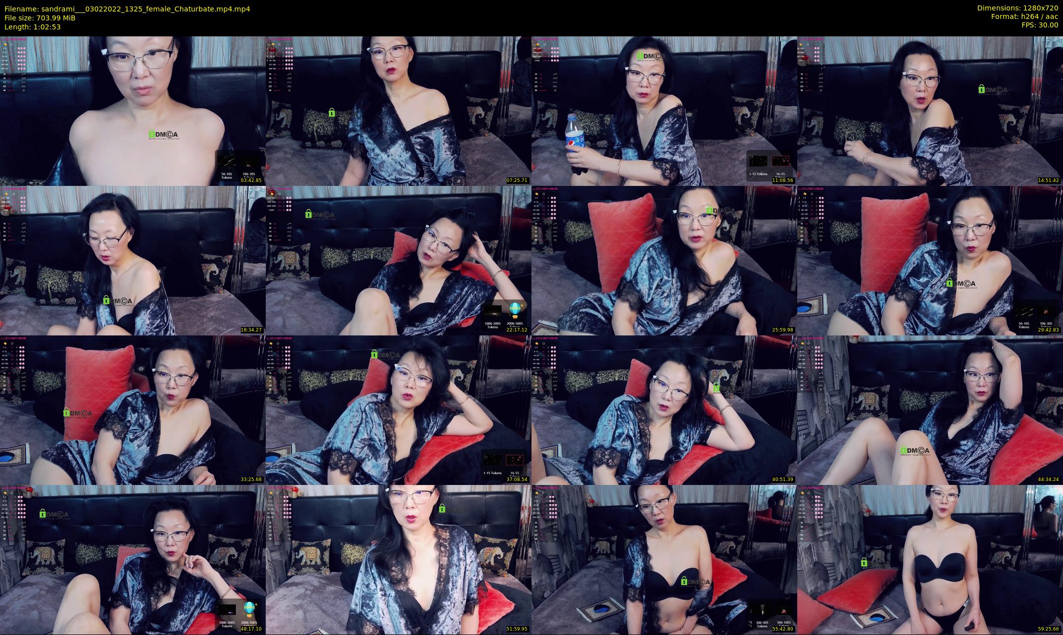 sandrami__ — 63 minute Chaturbate female cam show recording, 720p, Feb 3, 2022