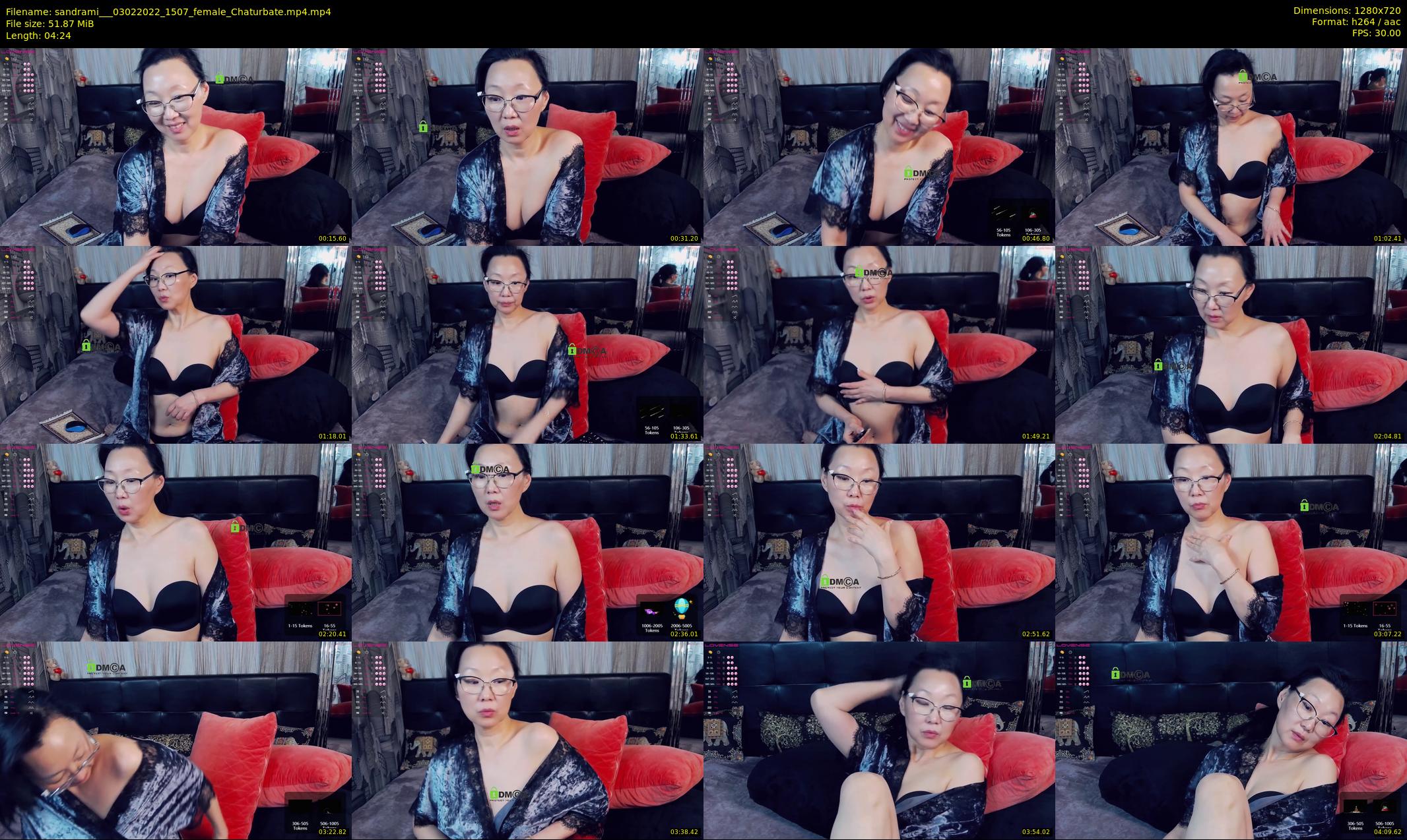 sandrami__ — 5 minute Chaturbate female cam show recording, 720p, Feb 3, 2022