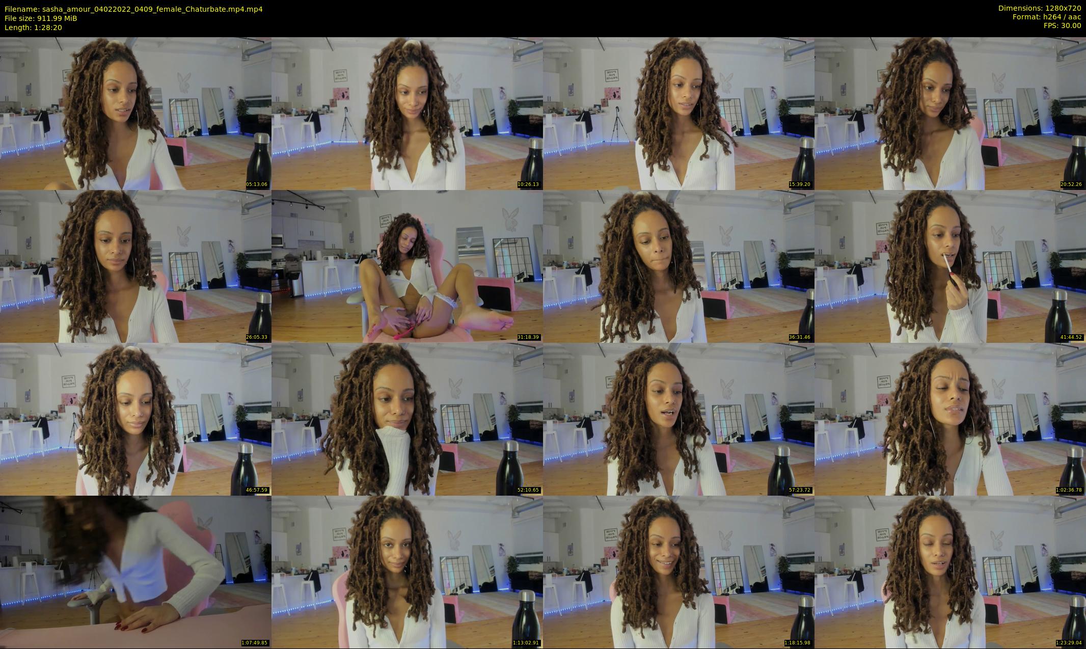 sasha_amour — 89 minute Chaturbate female cam show recording, 720p, Feb 4, 2022