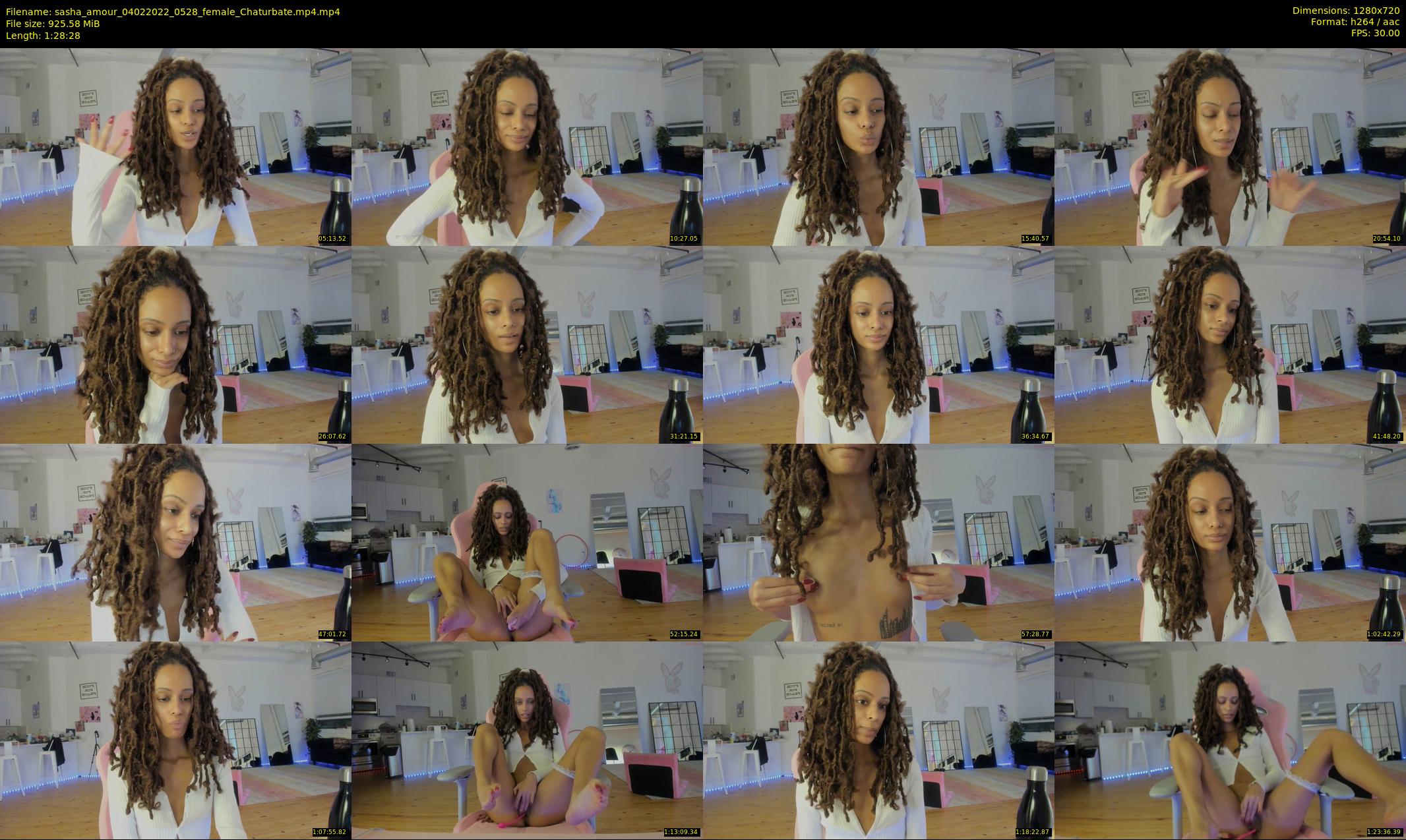 sasha_amour — 89 minute Chaturbate female cam show recording, 720p, Feb 4, 2022
