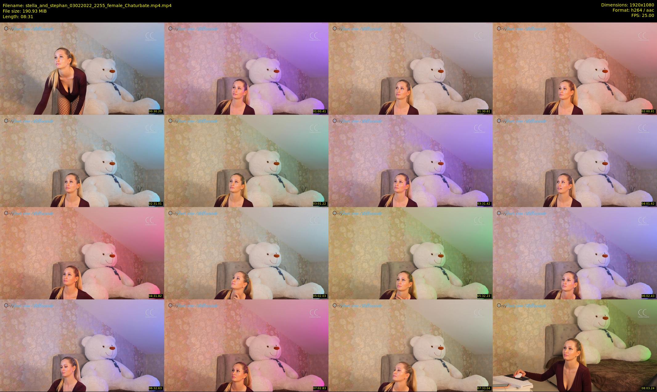 stella_and_stephan — 9 minute Chaturbate couple cam show recording, 1080p, Feb 3, 2022
